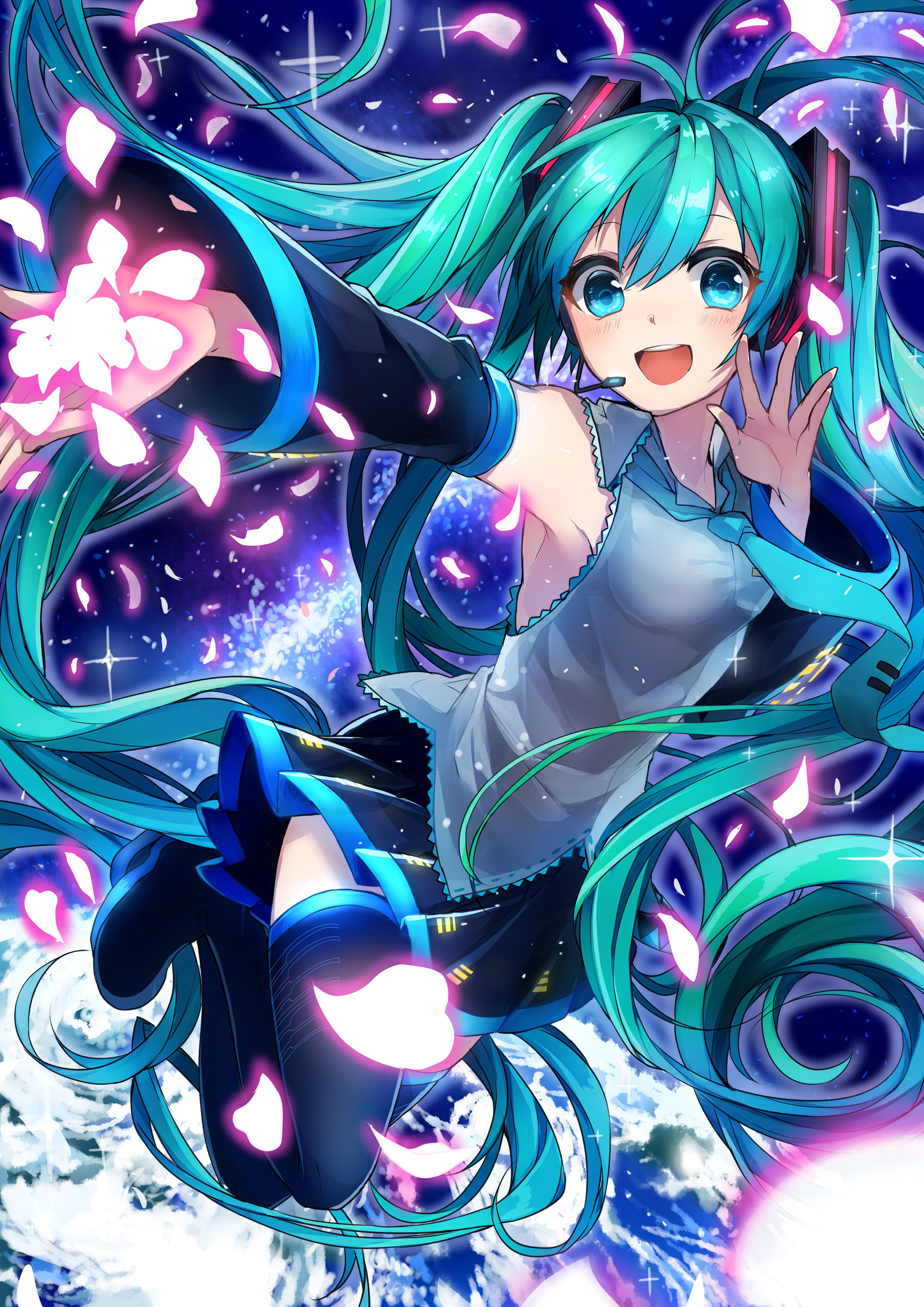 Hatsune Miku Mobile Wallpaper 2025