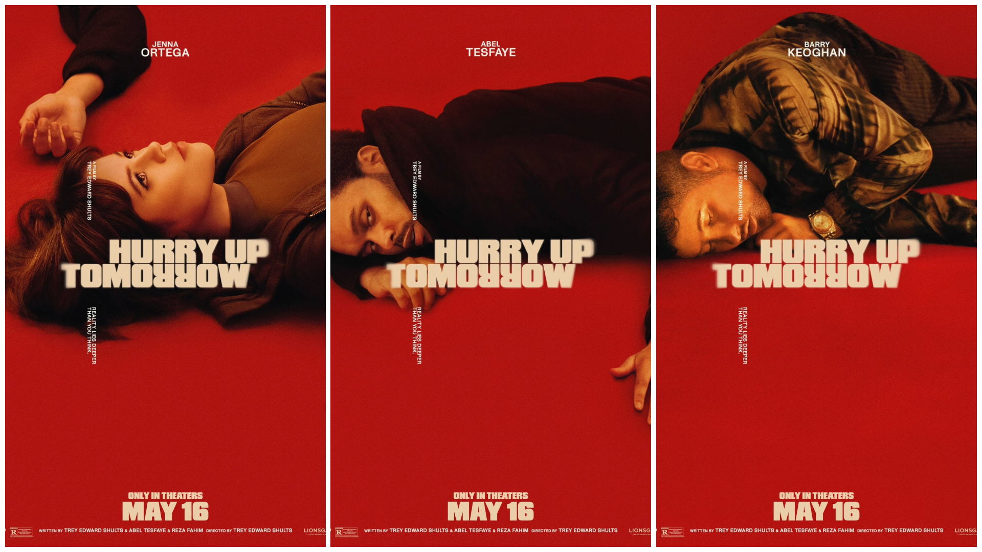 Hurry Up Tomorrow Character Posters