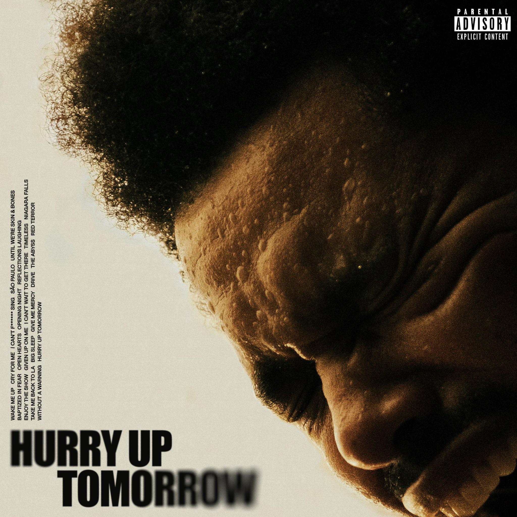 poster for Hurry Up Tomorrow film