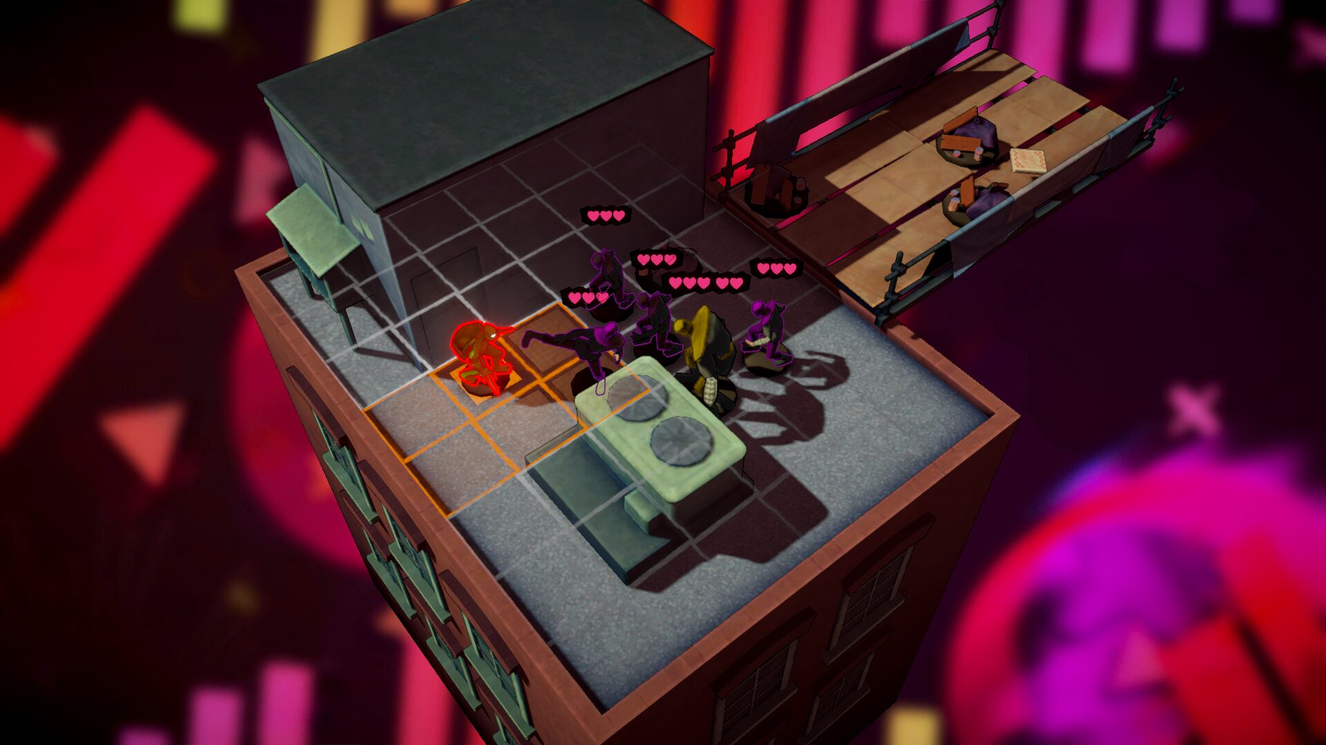 Turn Based Strategy Game Teenage Mutant