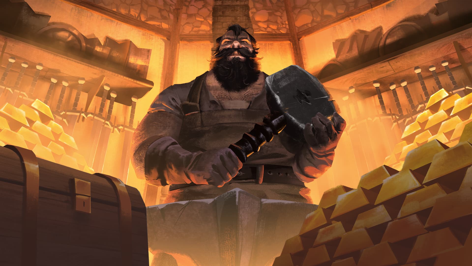 Management Sim Blacksmith Master