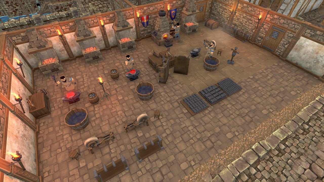Forge Builder Game BLACKSMITH MASTER