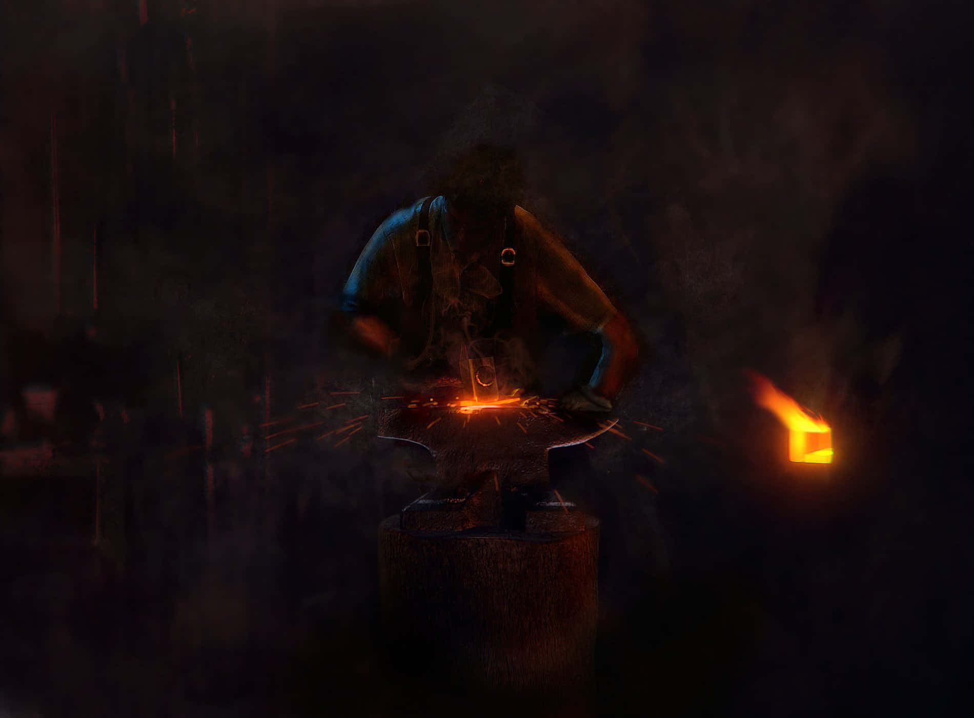 Blacksmith Wallpaper