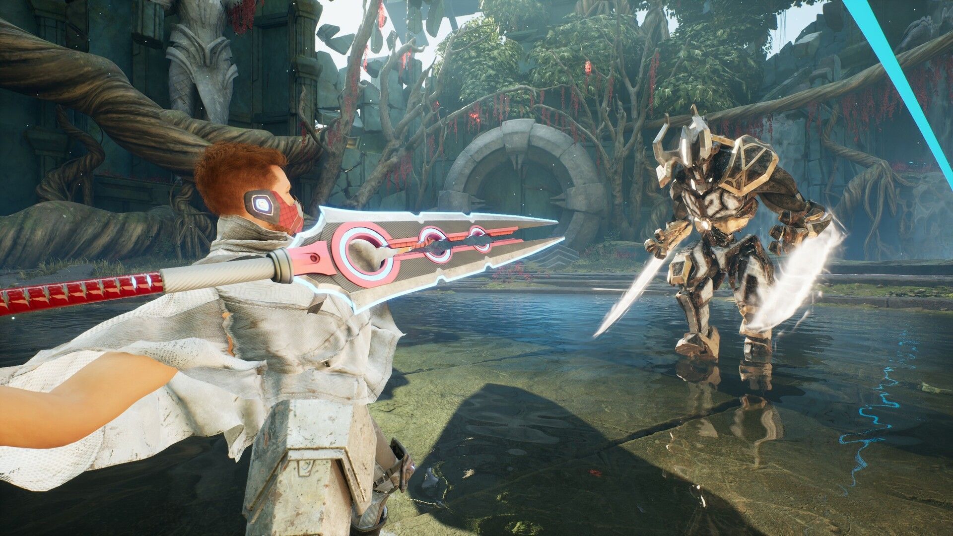 Explain how Empyreal's weapon types