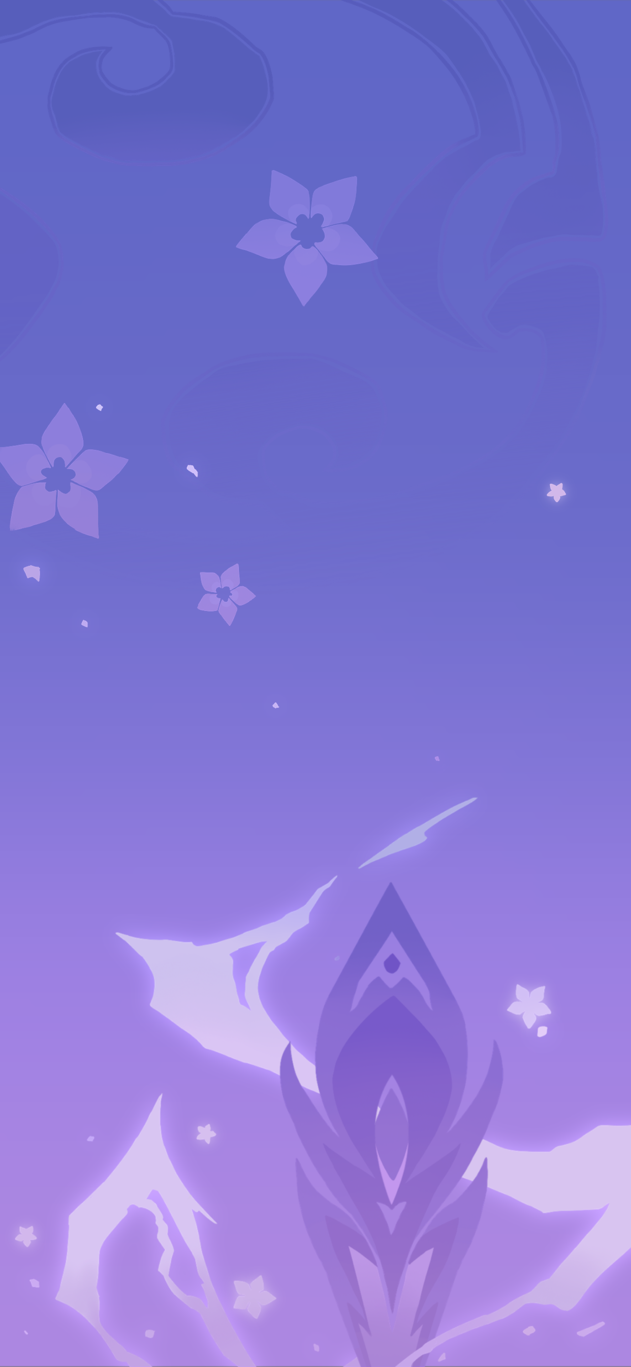 Namecard Wallpaper Keqing & Venti