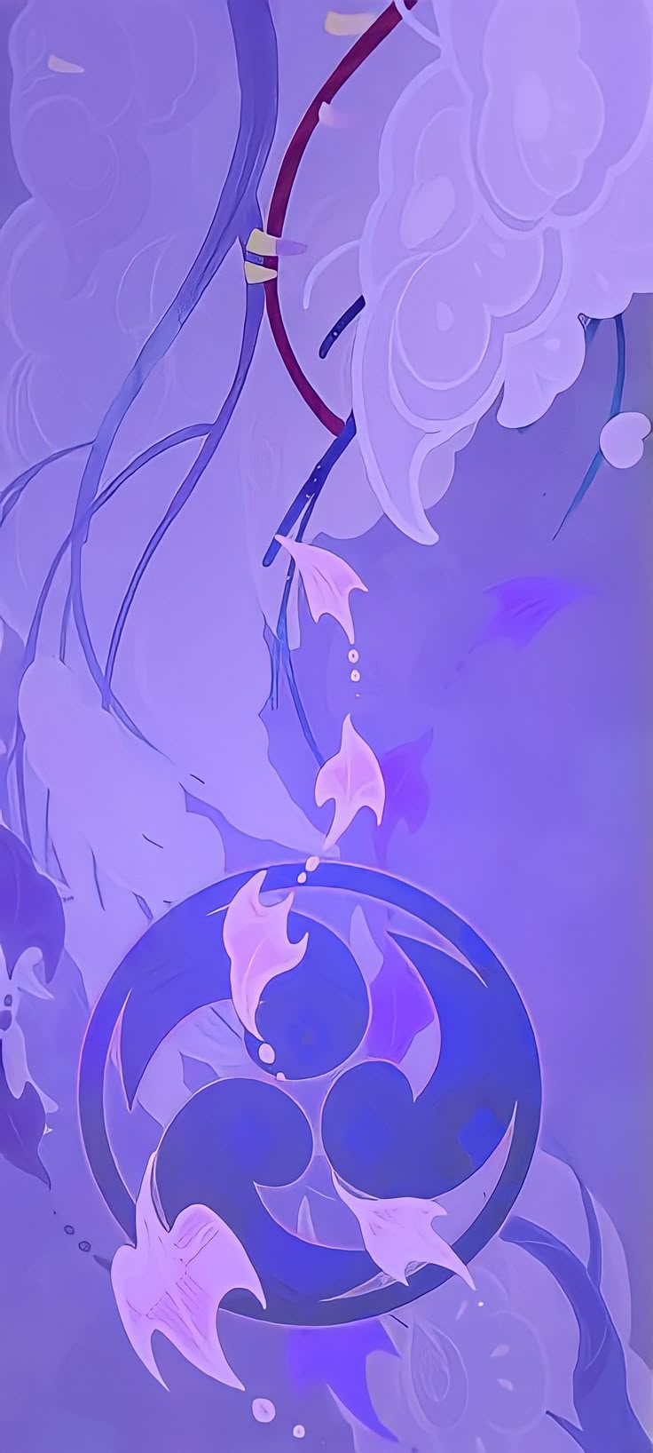 Raiden Shogun Namecard Wallpaper