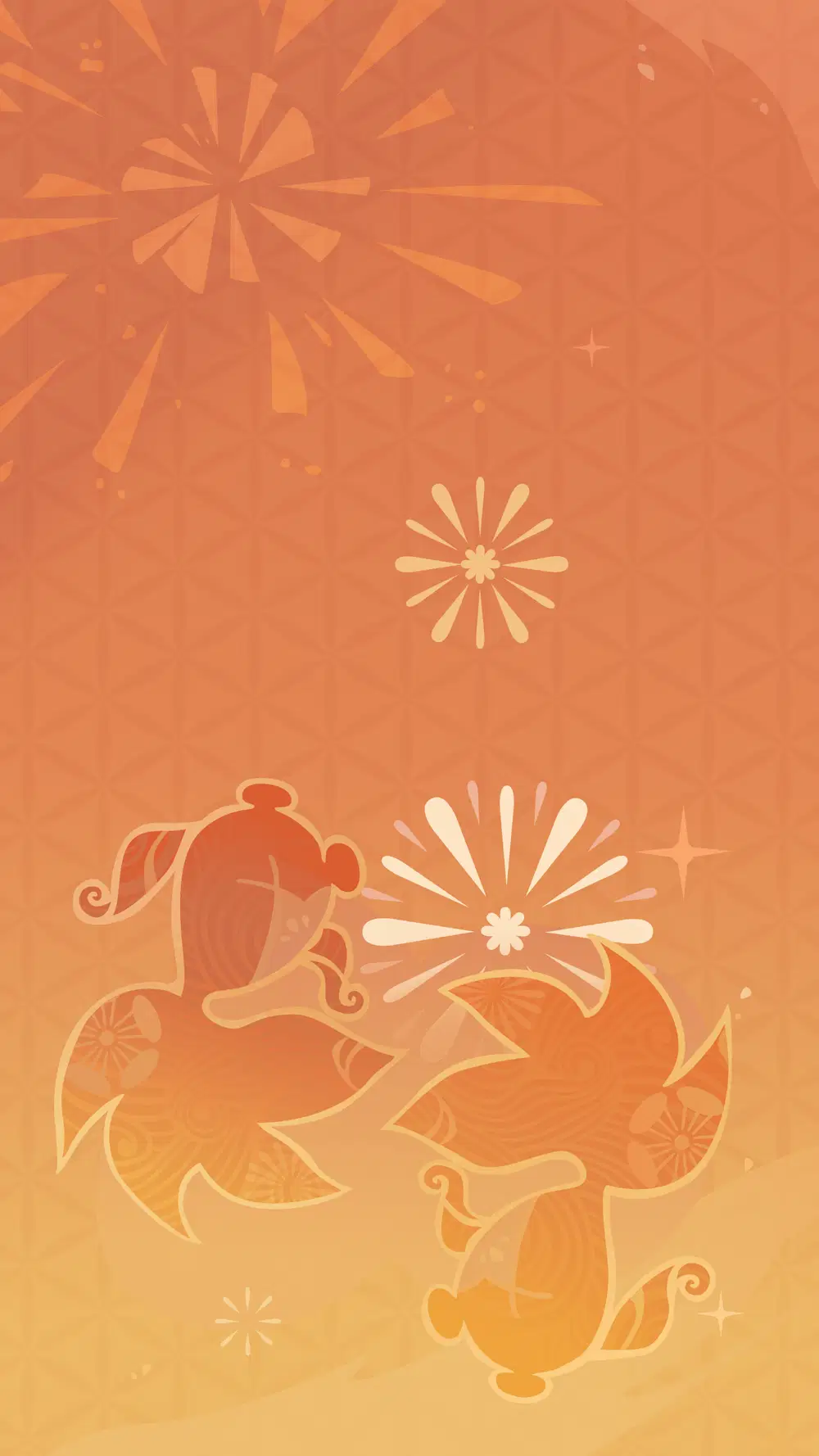 Namecard Wallpaper Jean & Yoimiya