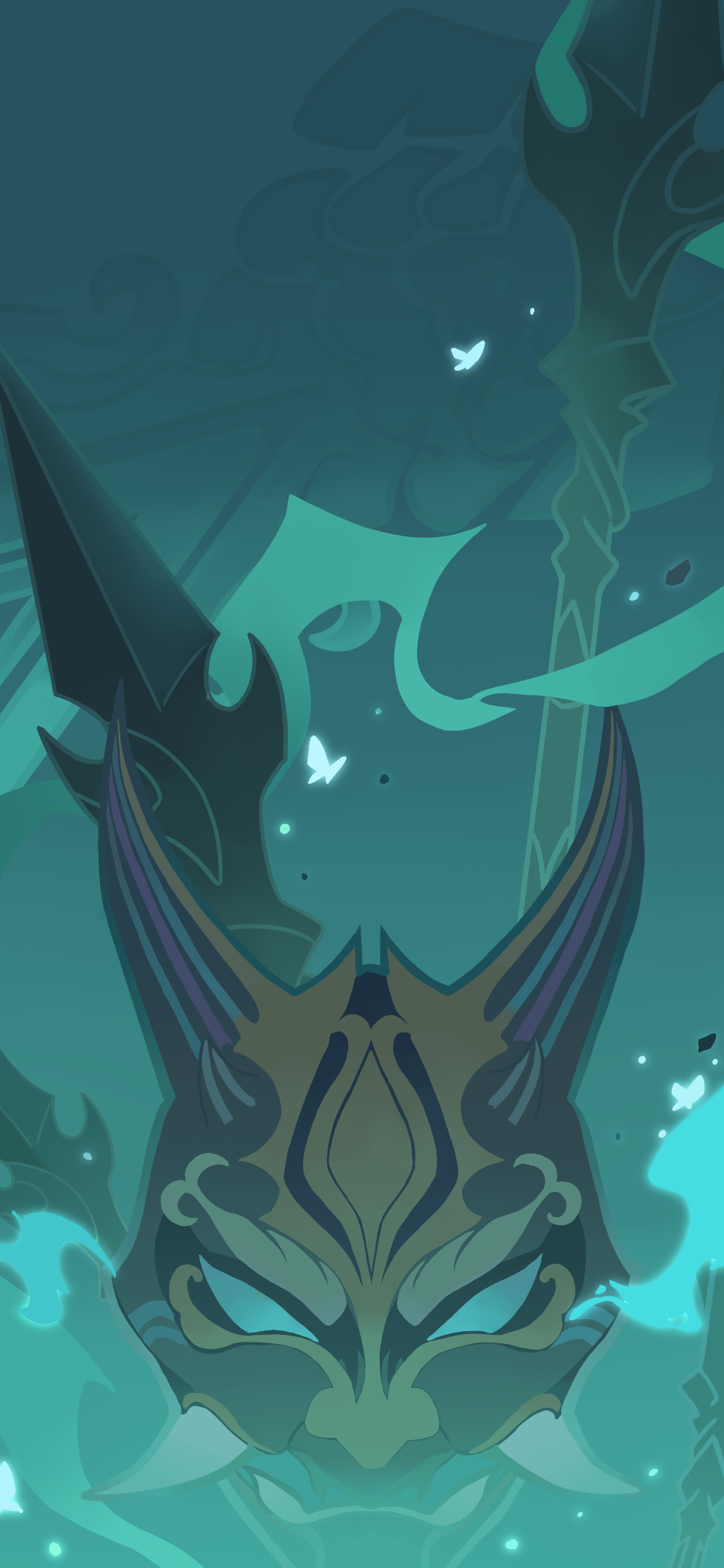 Namecard Wallpaper Xiao & Zhongli