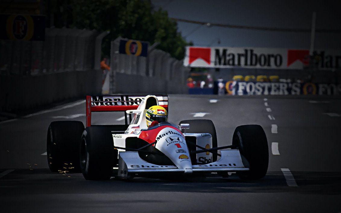 Ayrton Senna McLaren 1991