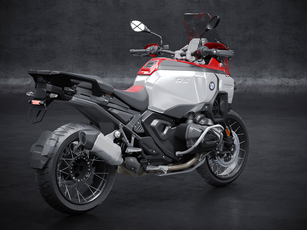 BMW R1300GS ADVENTURE 2025 3D Render