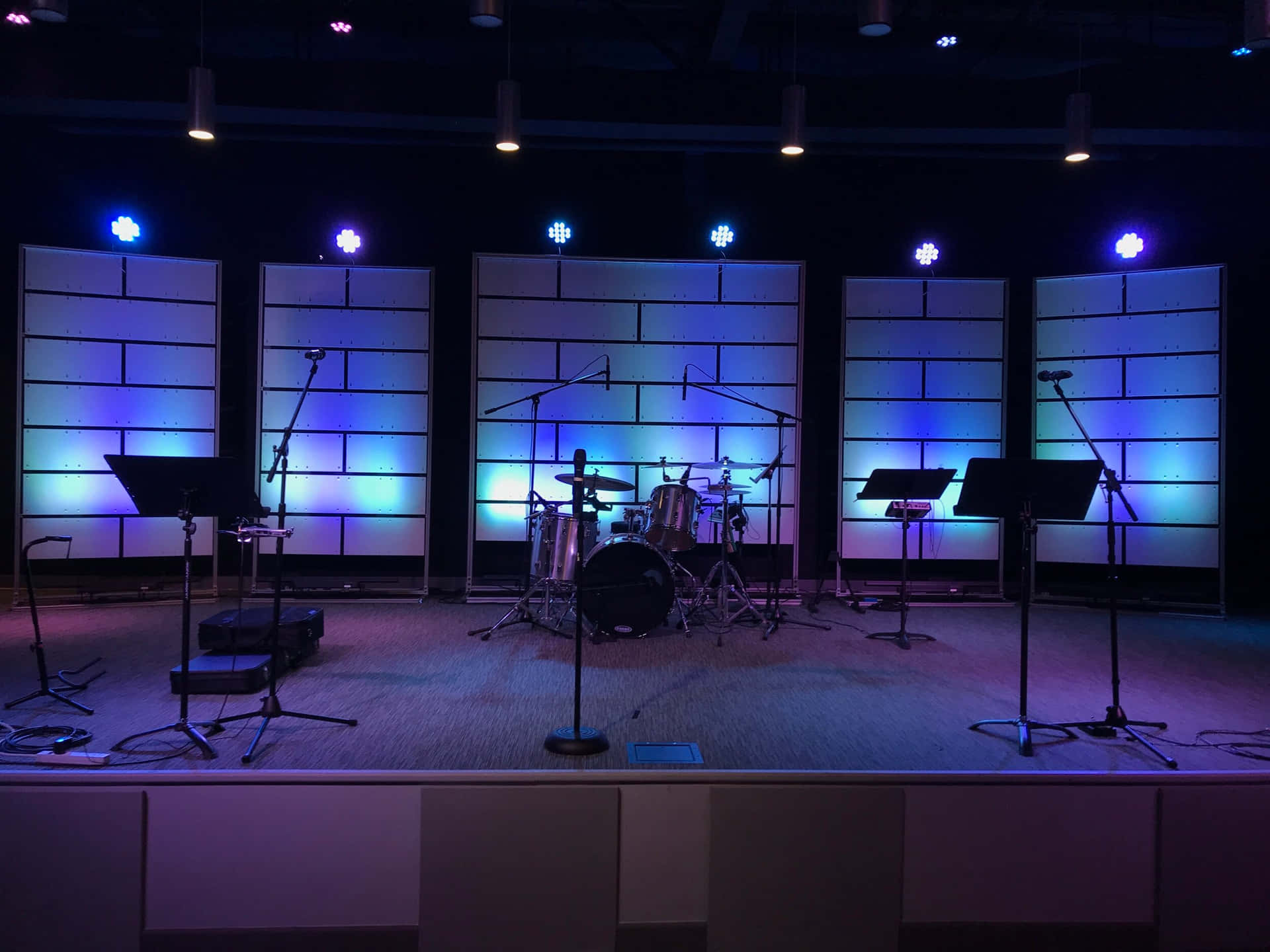 Church Stage Background
