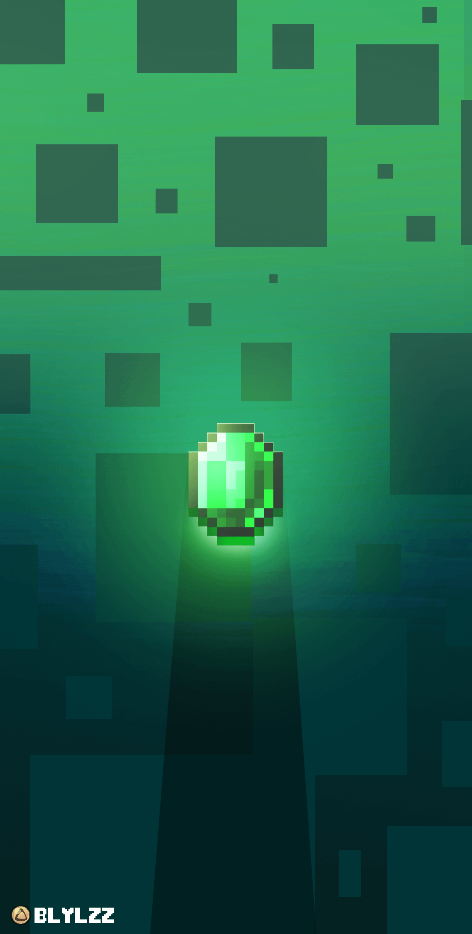 My new drawing, emerald