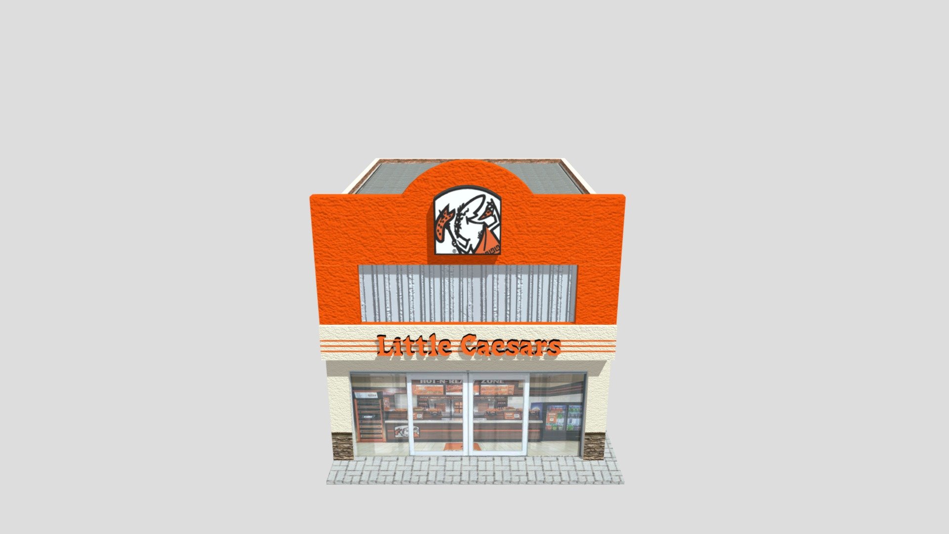 Little Caesars Free 3D model