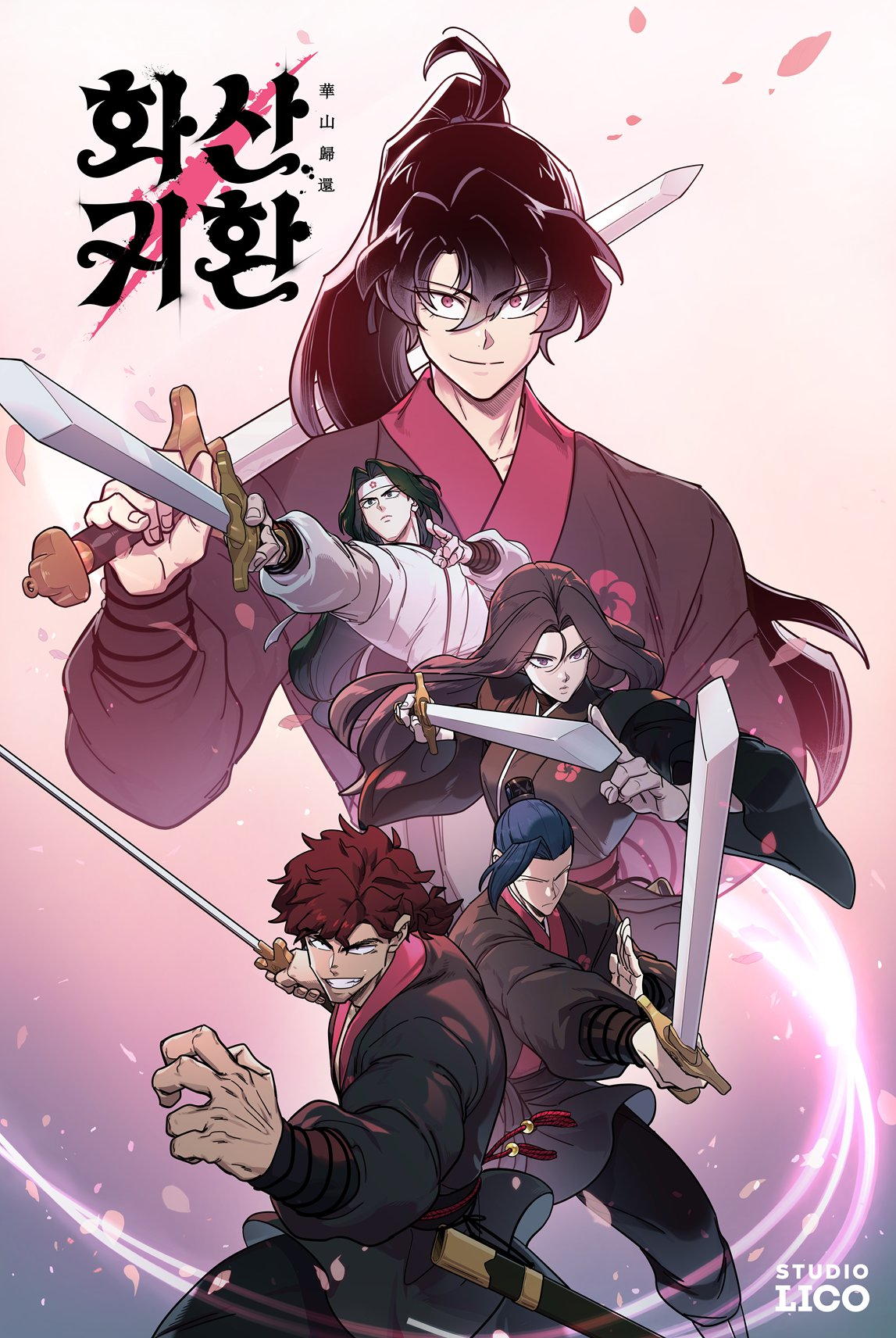 Manhwa. Return of the Blossoming Blade