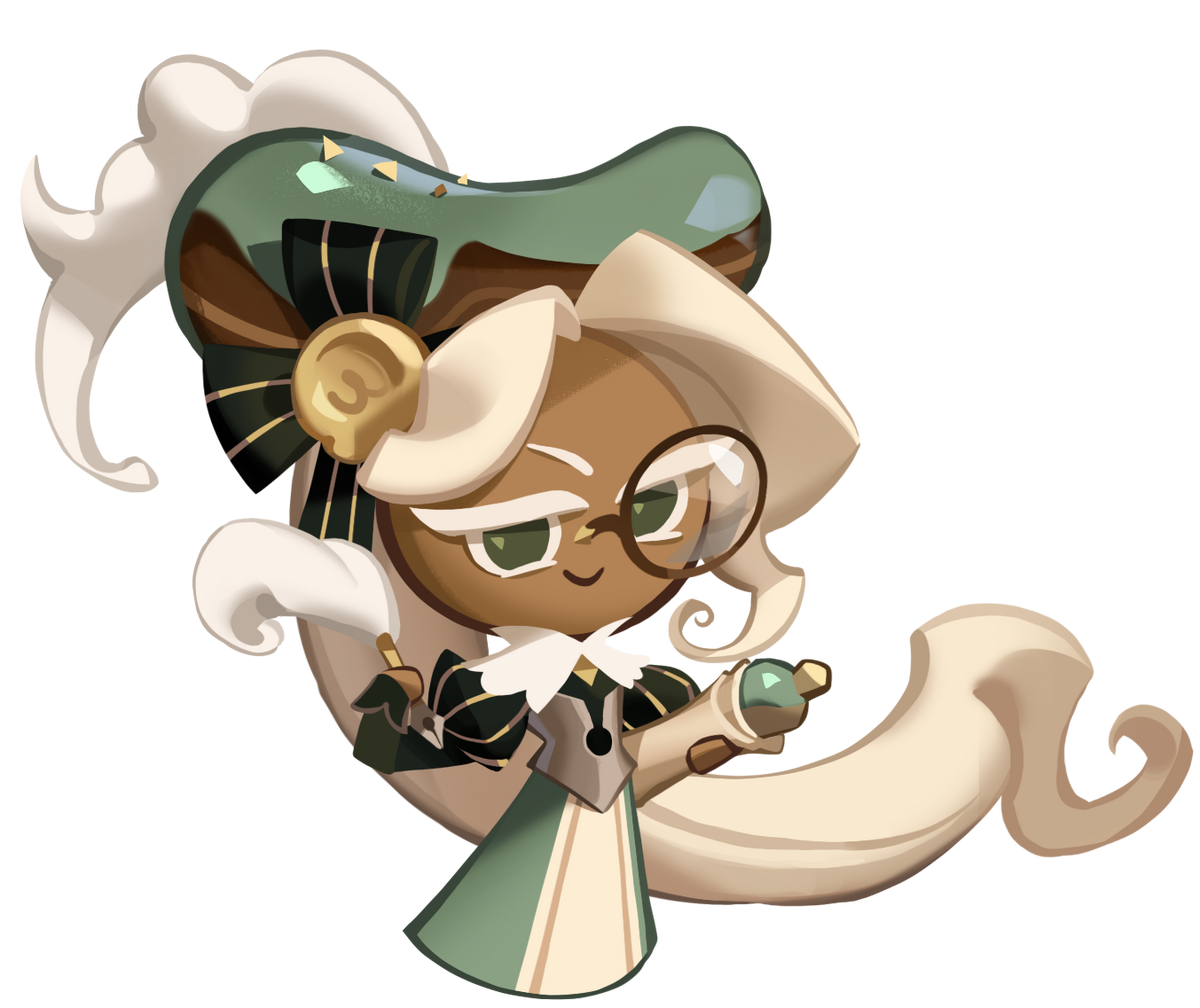 Eclair Cookie. Cookie Run: Kingdom