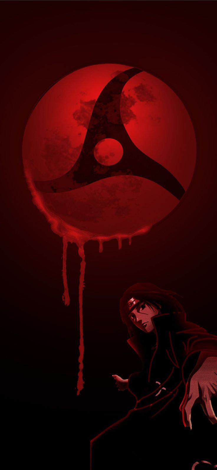 mangekyou sharingan iPhone Wallpaper
