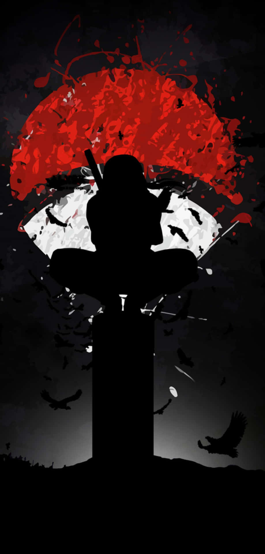 his Mangekyou Sharingan Wallpaper