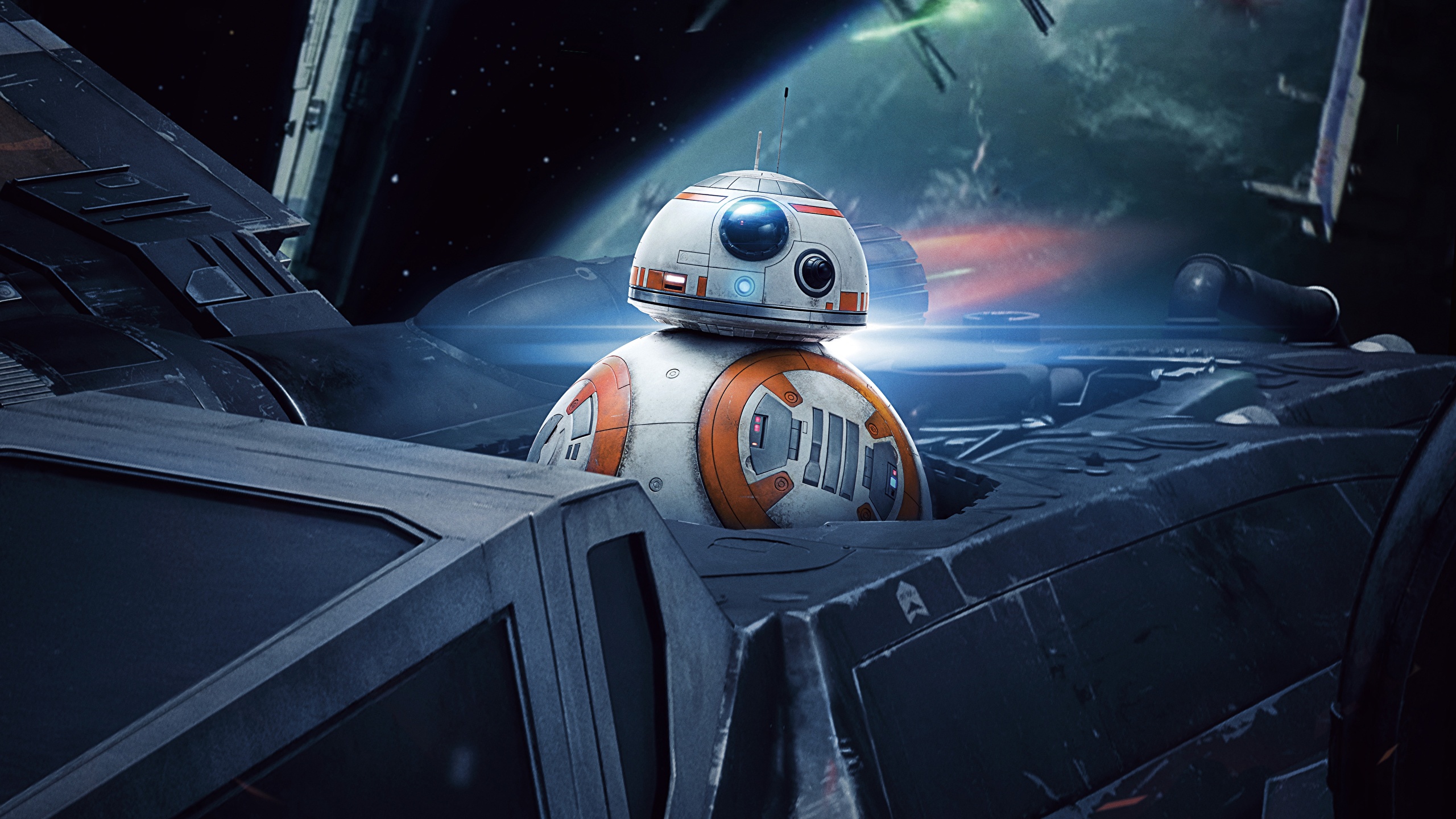The Last Jedi Robot BB8 Movies 2560x1440