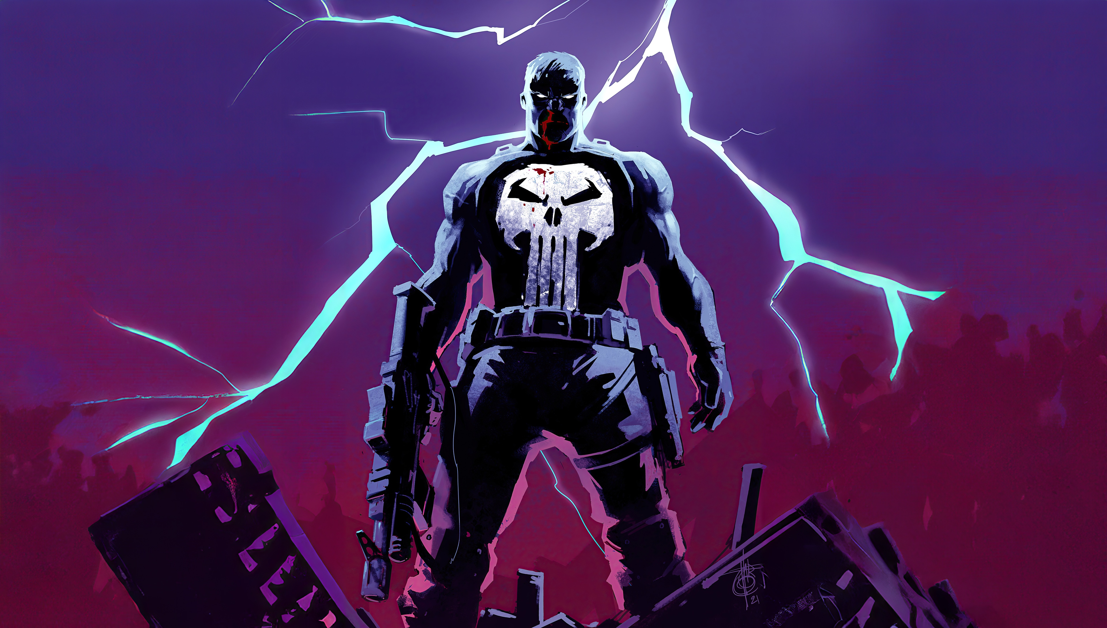 Wallpaper fantastic, superheroes