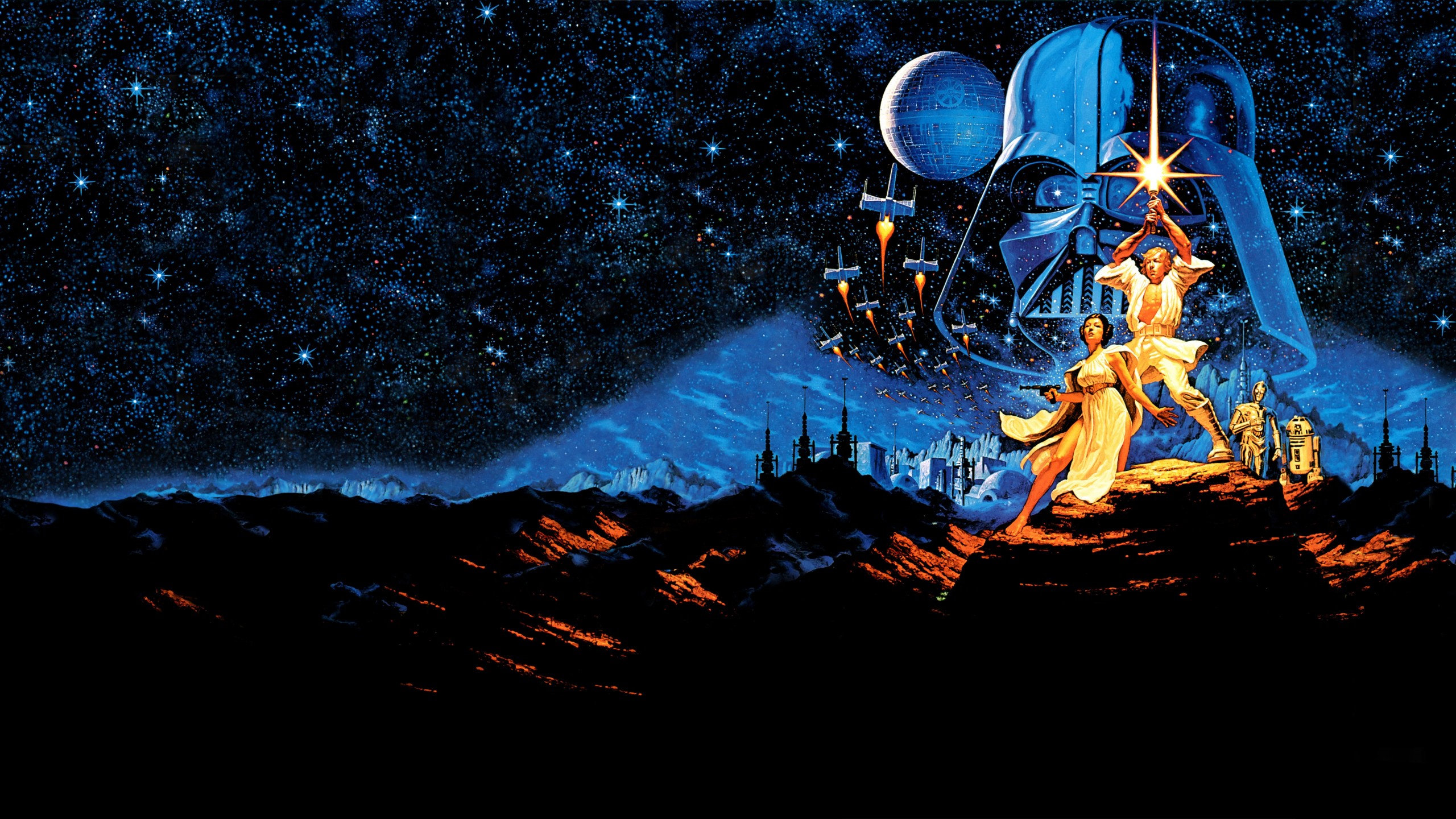 Star wars Iv comic 2560x1440