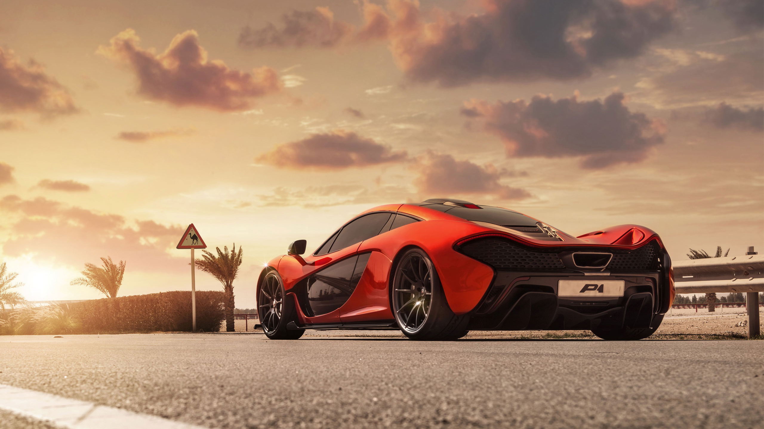 Download Orange Car Supercar Car