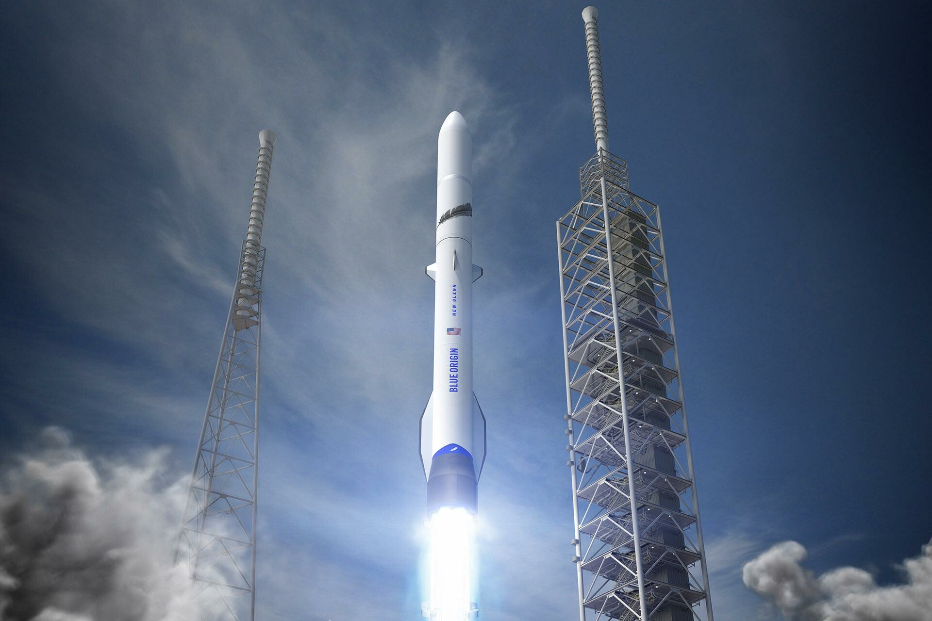 Blue Origin Wallpaper