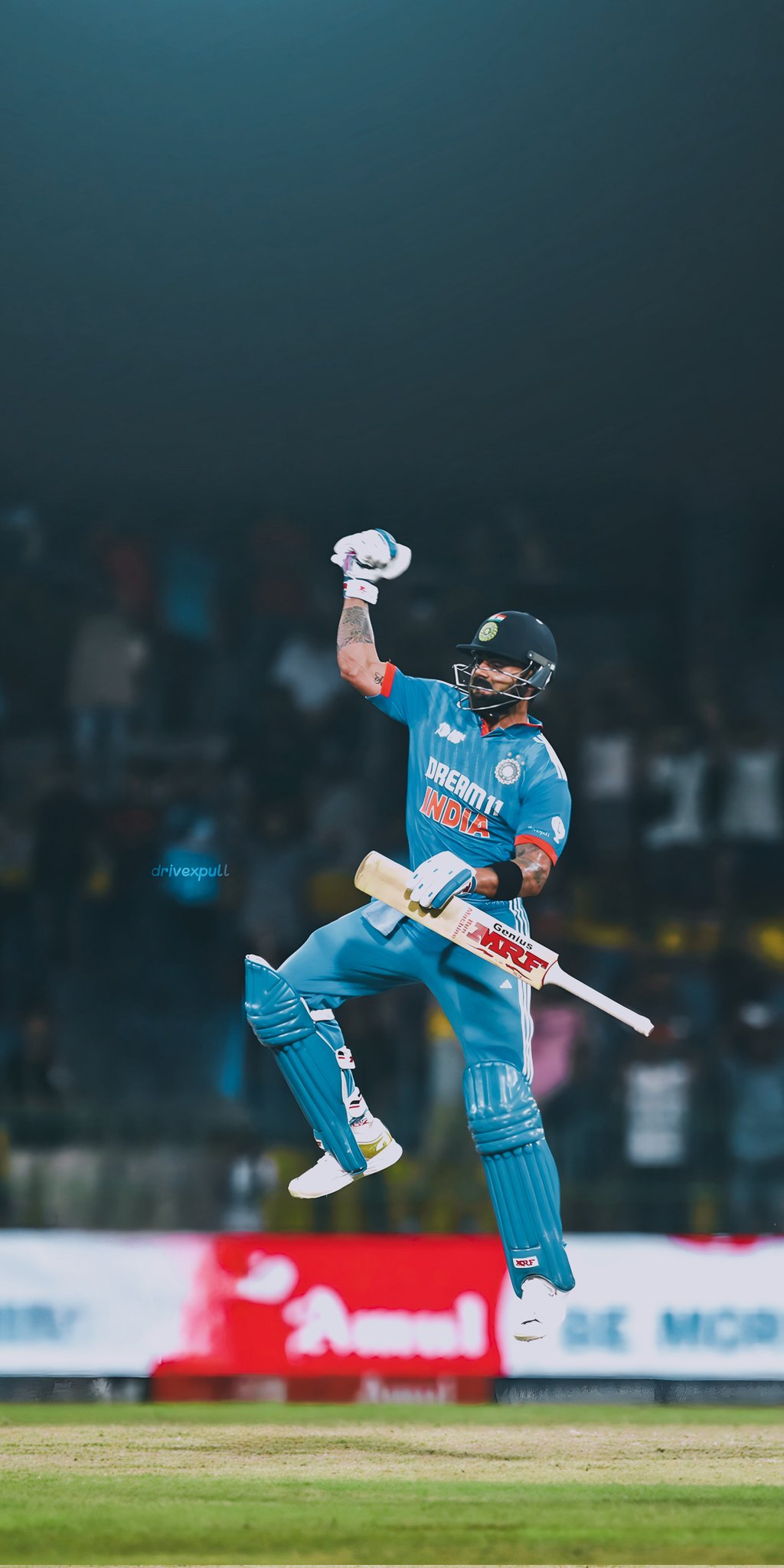 Hd wallpaper of Virat Kohli century