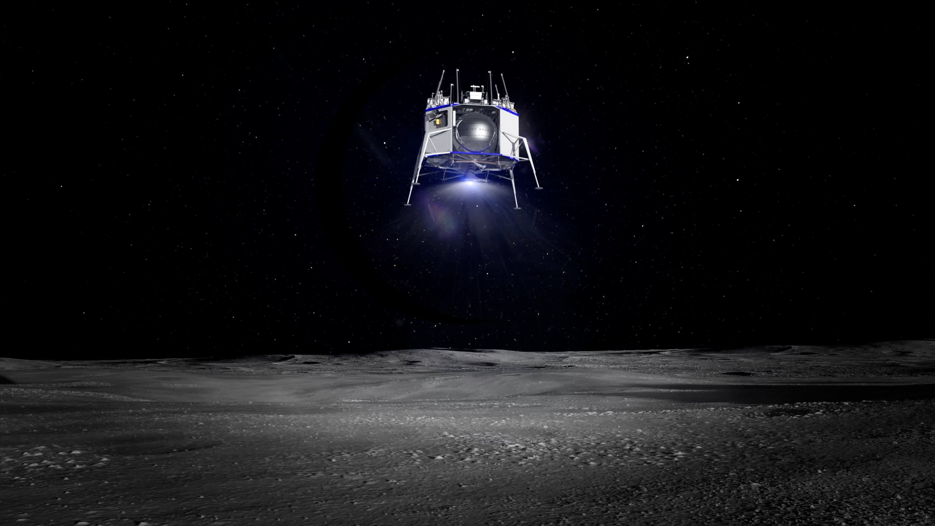 Blue Origin's Lunar Lander: A Photo