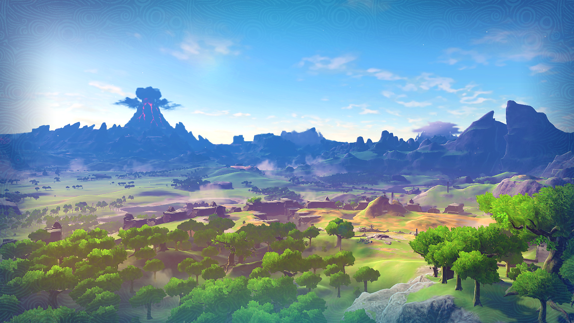 BOTW Eastern Great Plateau Wallpaper