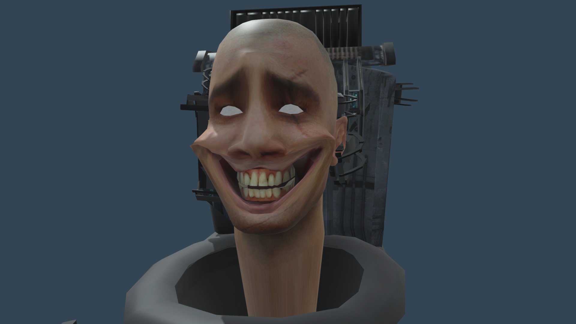 Glitch Toilet Free 3D model