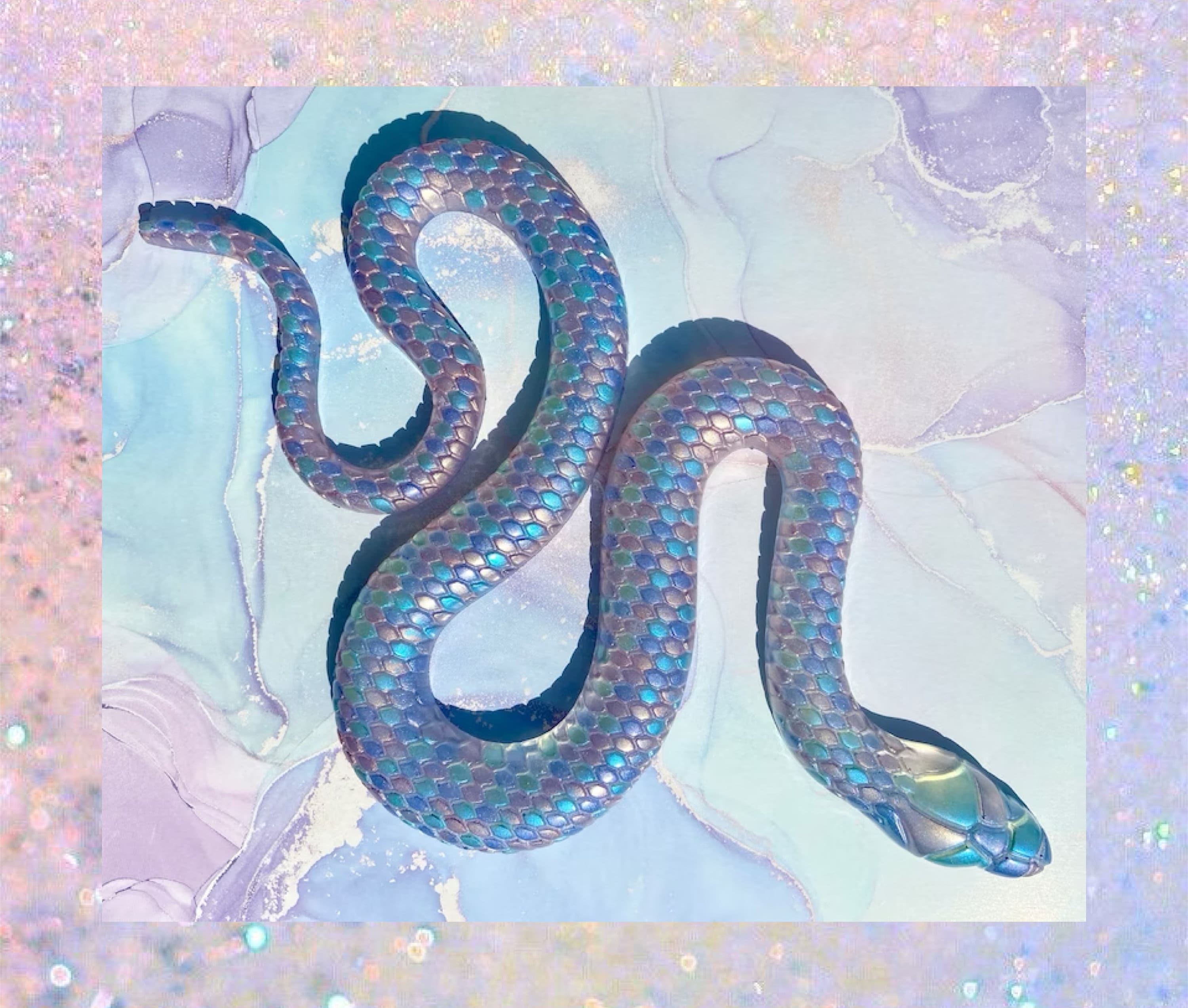 Snake Art Gothic Art Serpent Wall Art