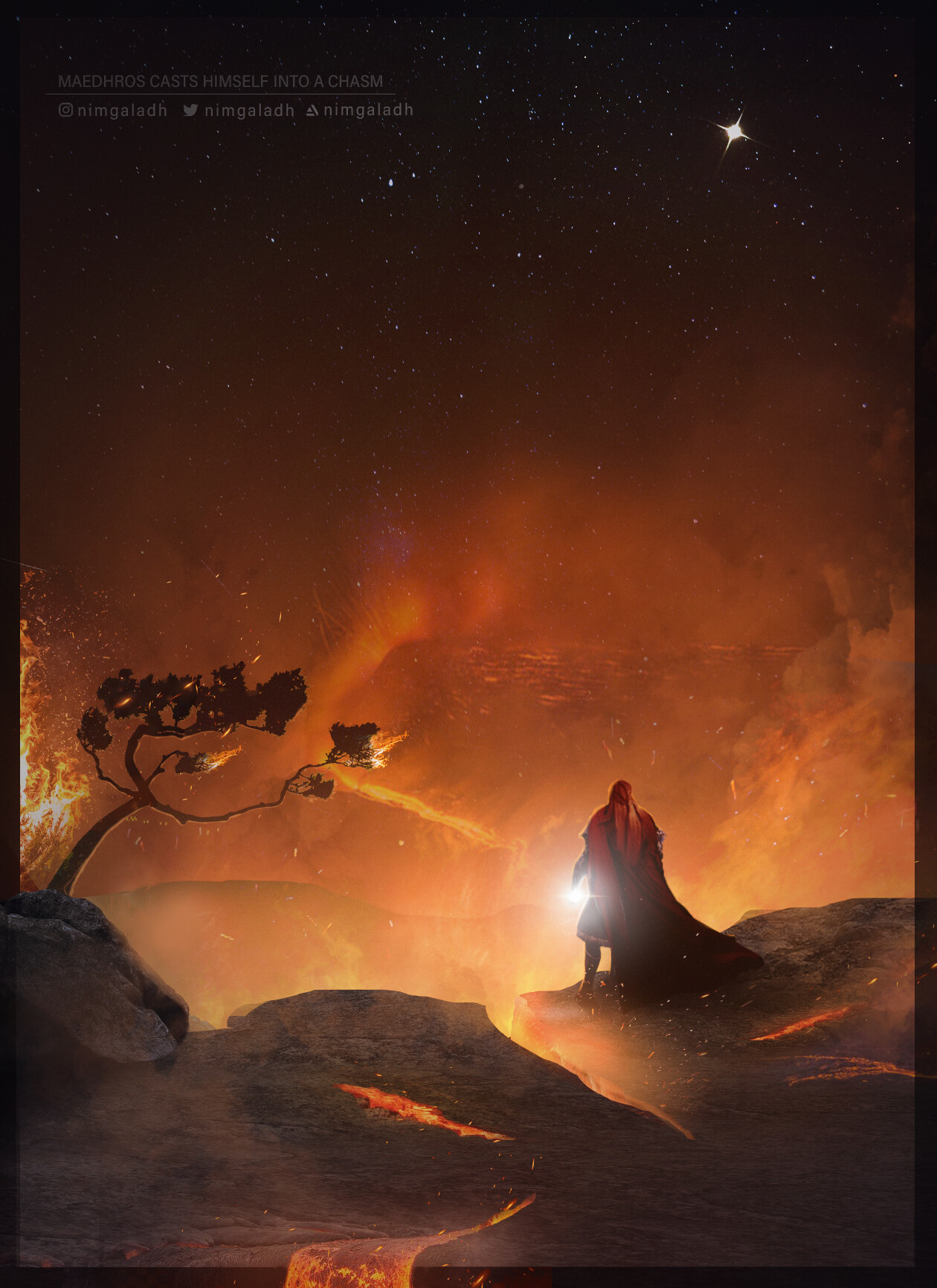 Maedhros and the Silmaril