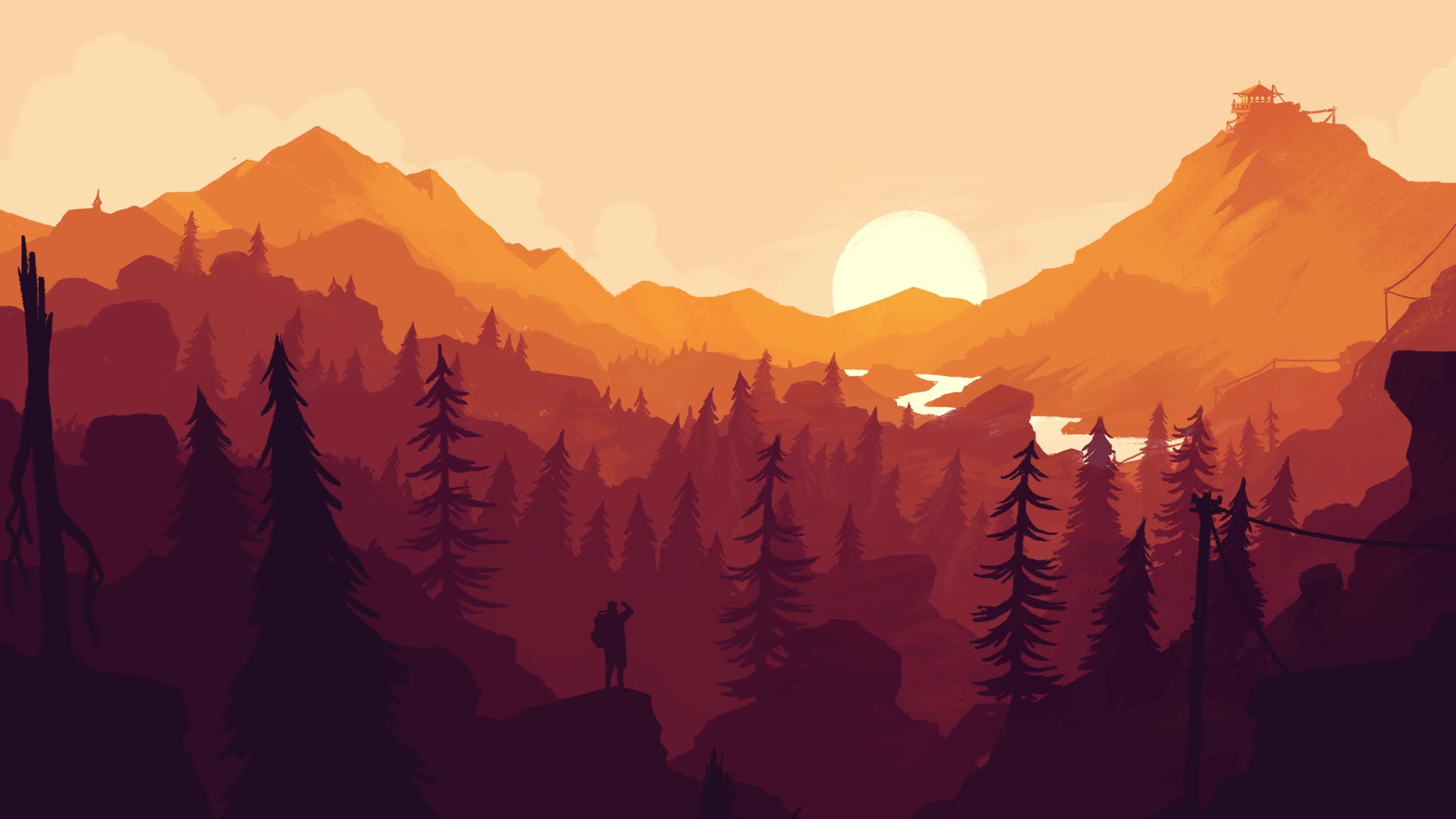 Mountains 001 Lively Wallpaper