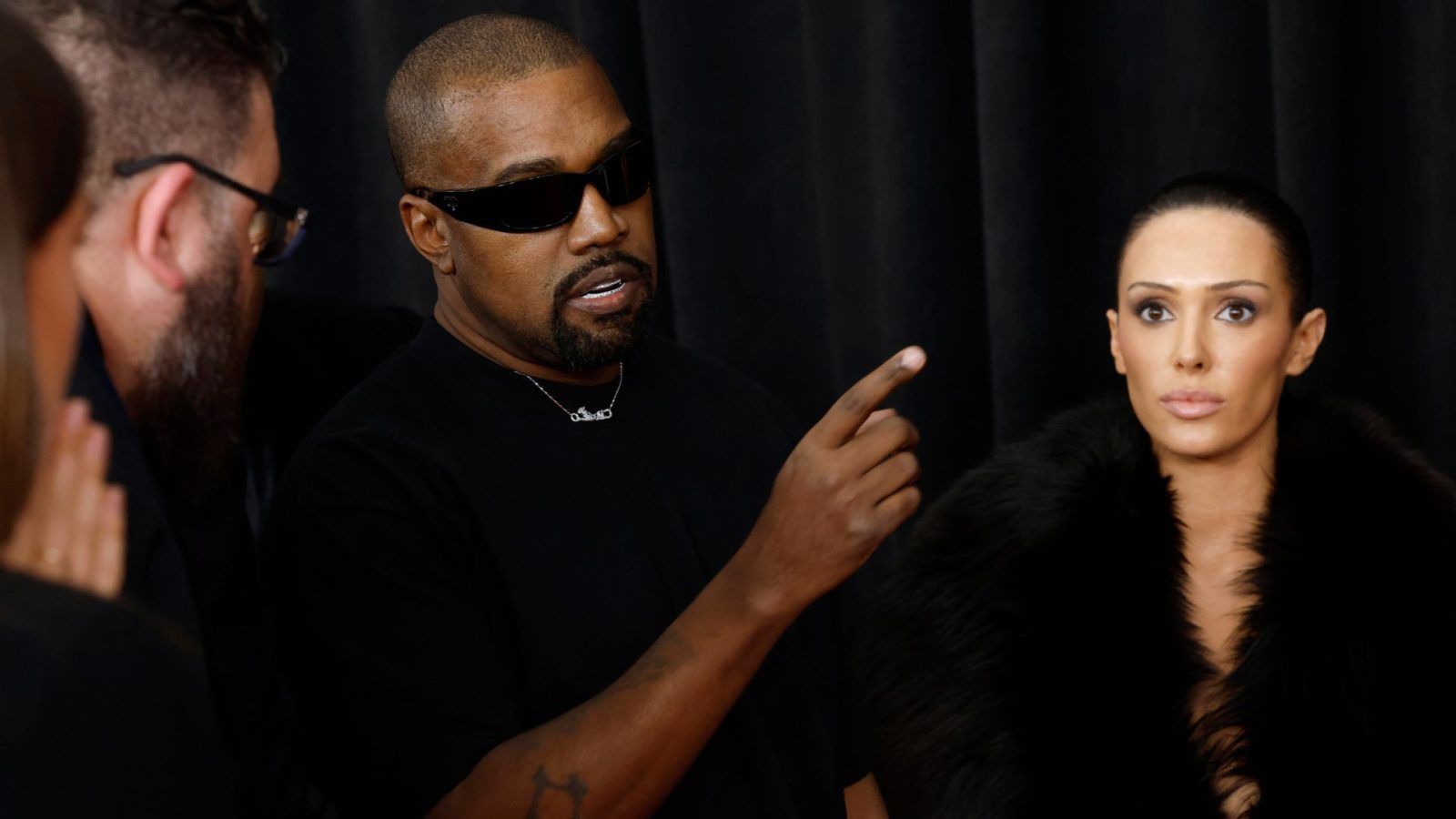 Kanye West and Bianca Censori
