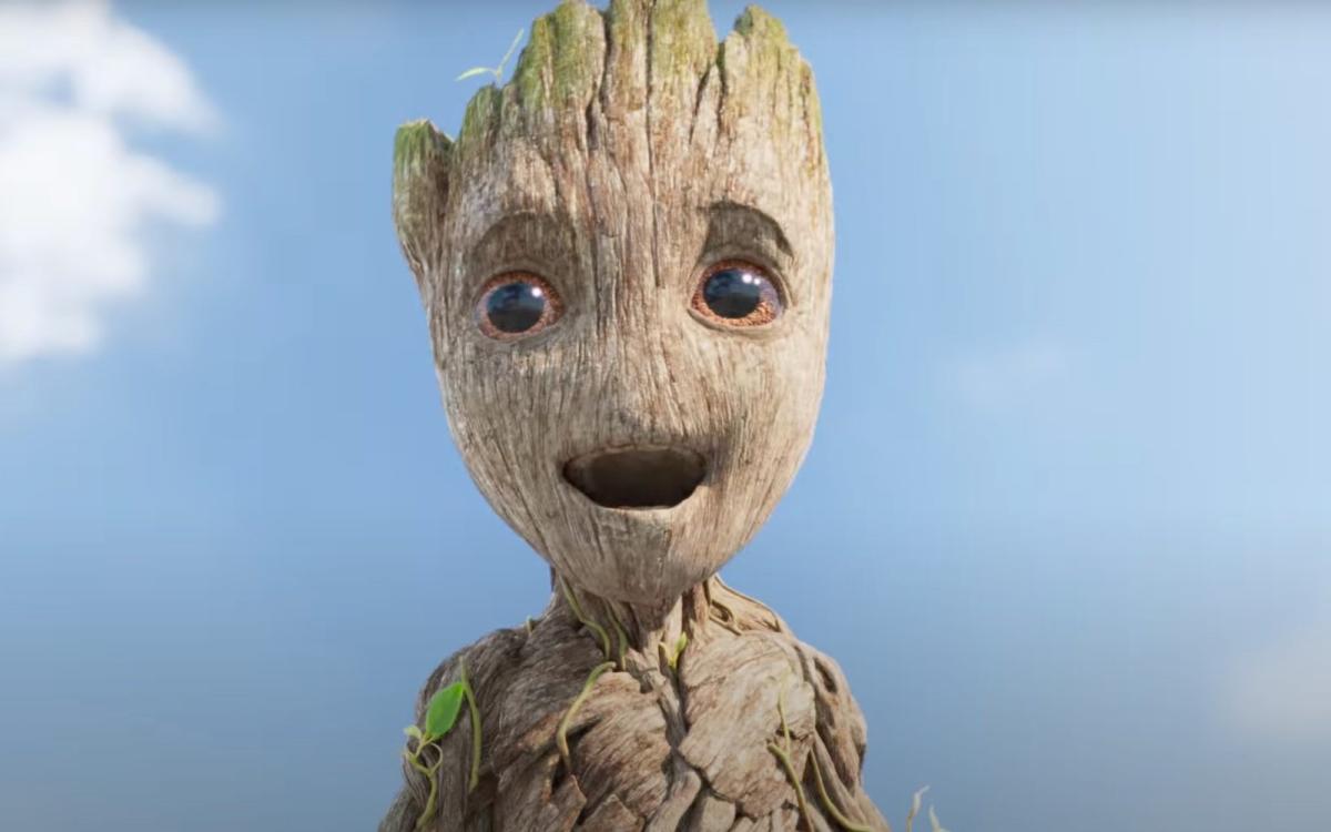 The first 'I Am Groot' trailer is