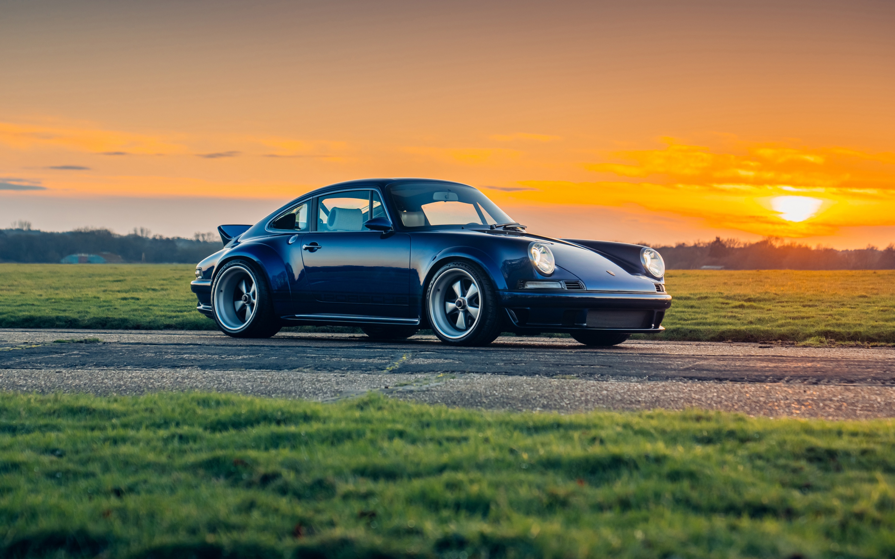 Singer Porsche 911 Wallpaper 4K