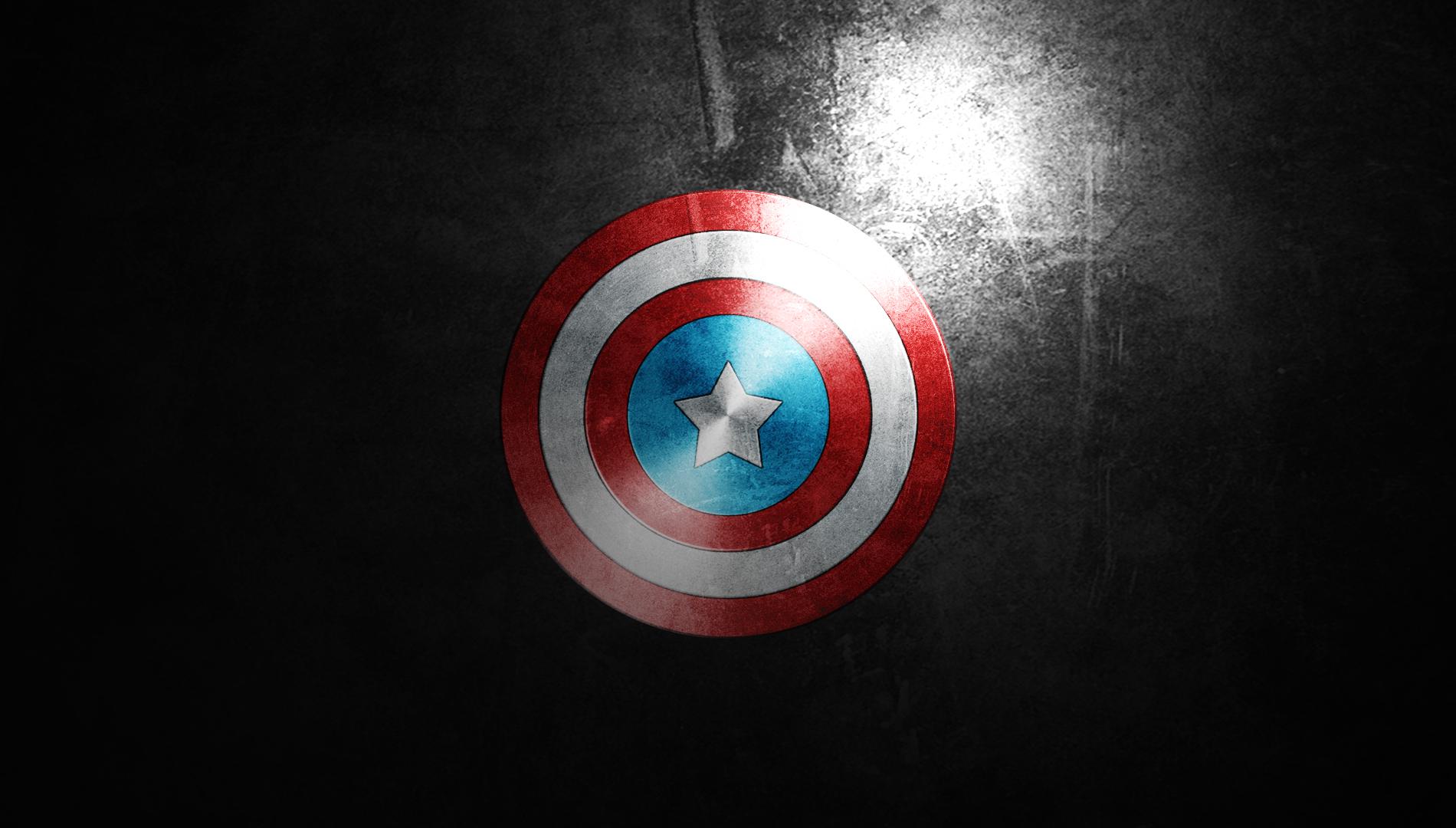 Captain America shield wallpaper