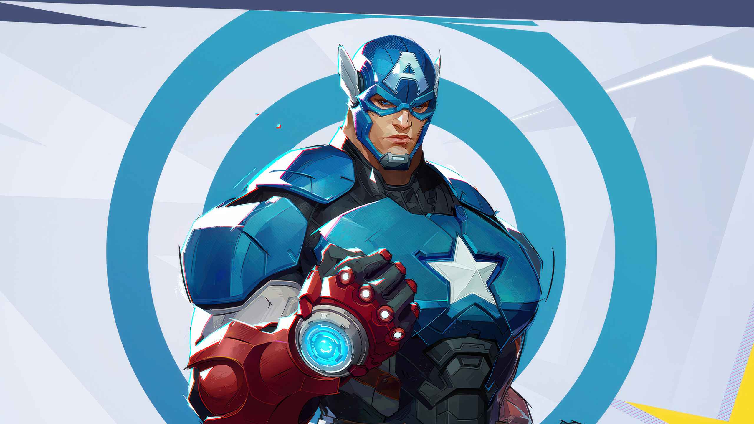 Captain America Marvel Rivals 4K