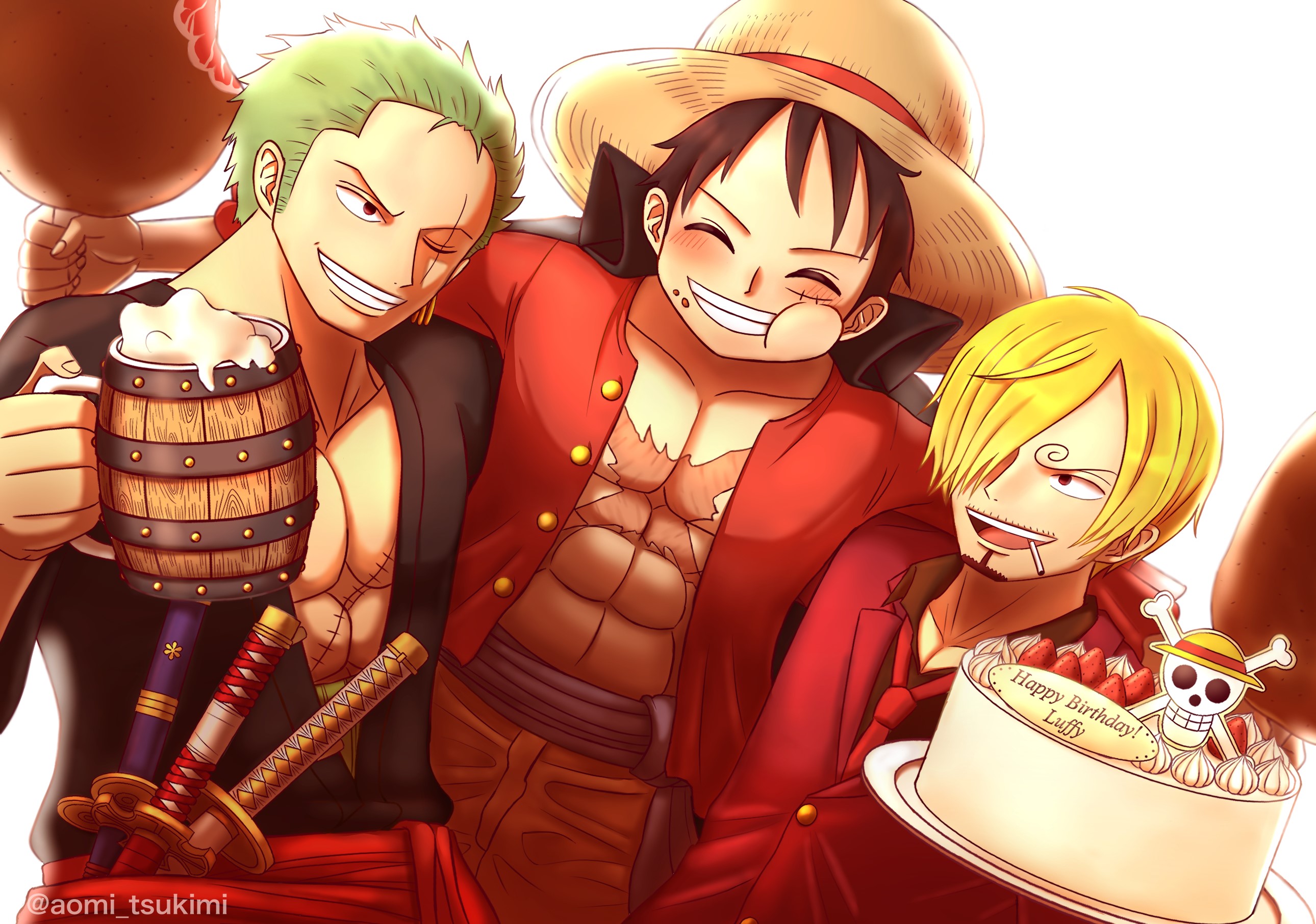 Roronoa Zoro Monkey D. Luffy Anime