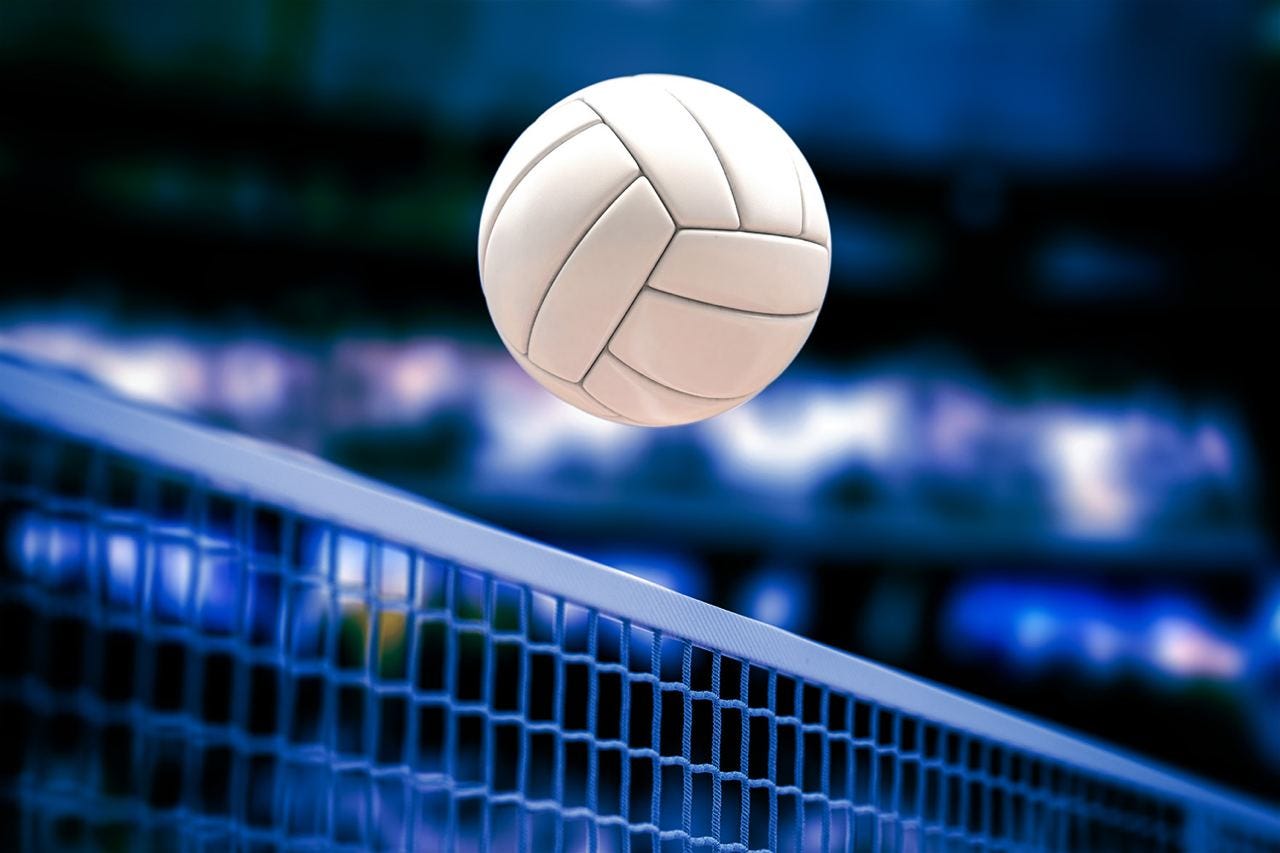 Volleyball background new arrivals