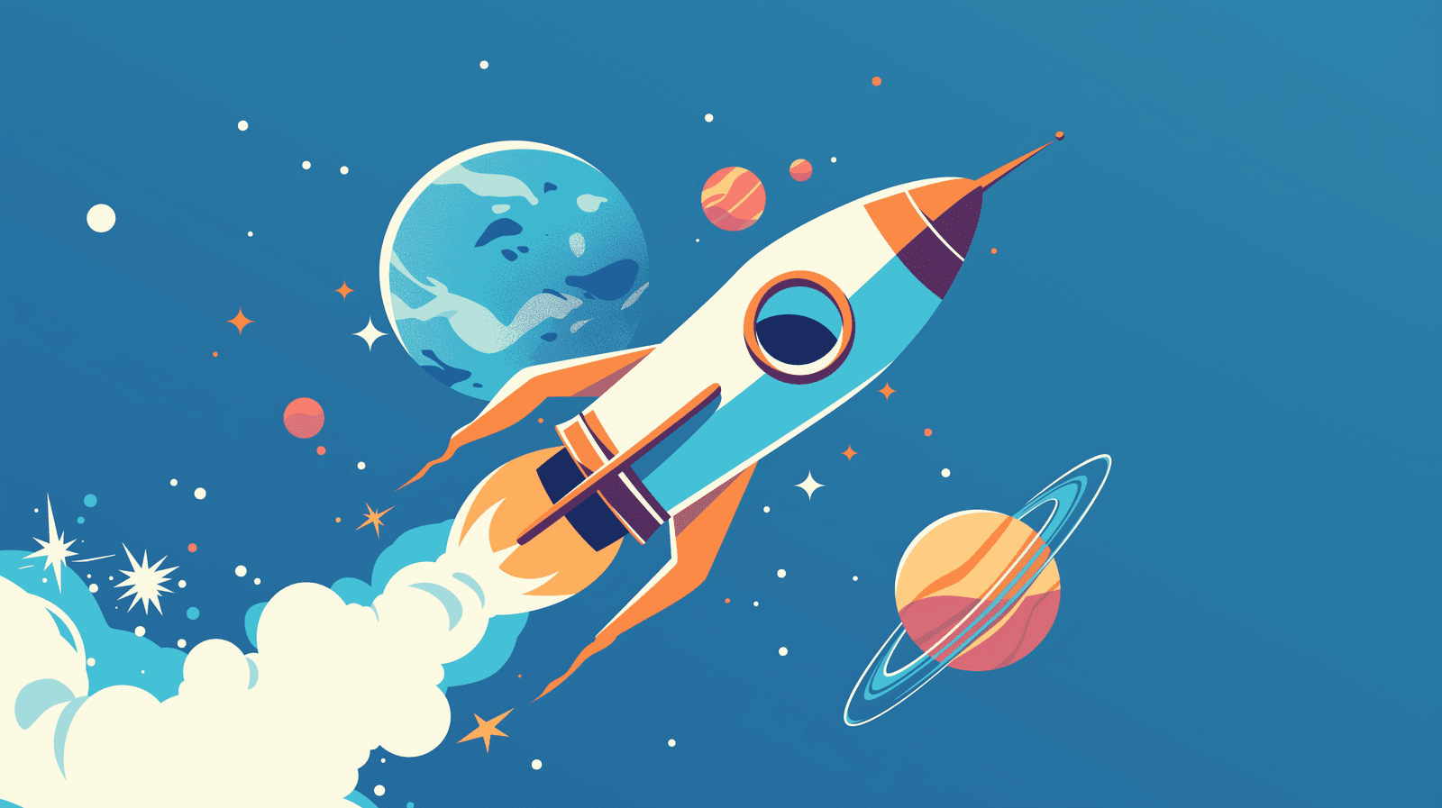 Space Mural Wallpaper