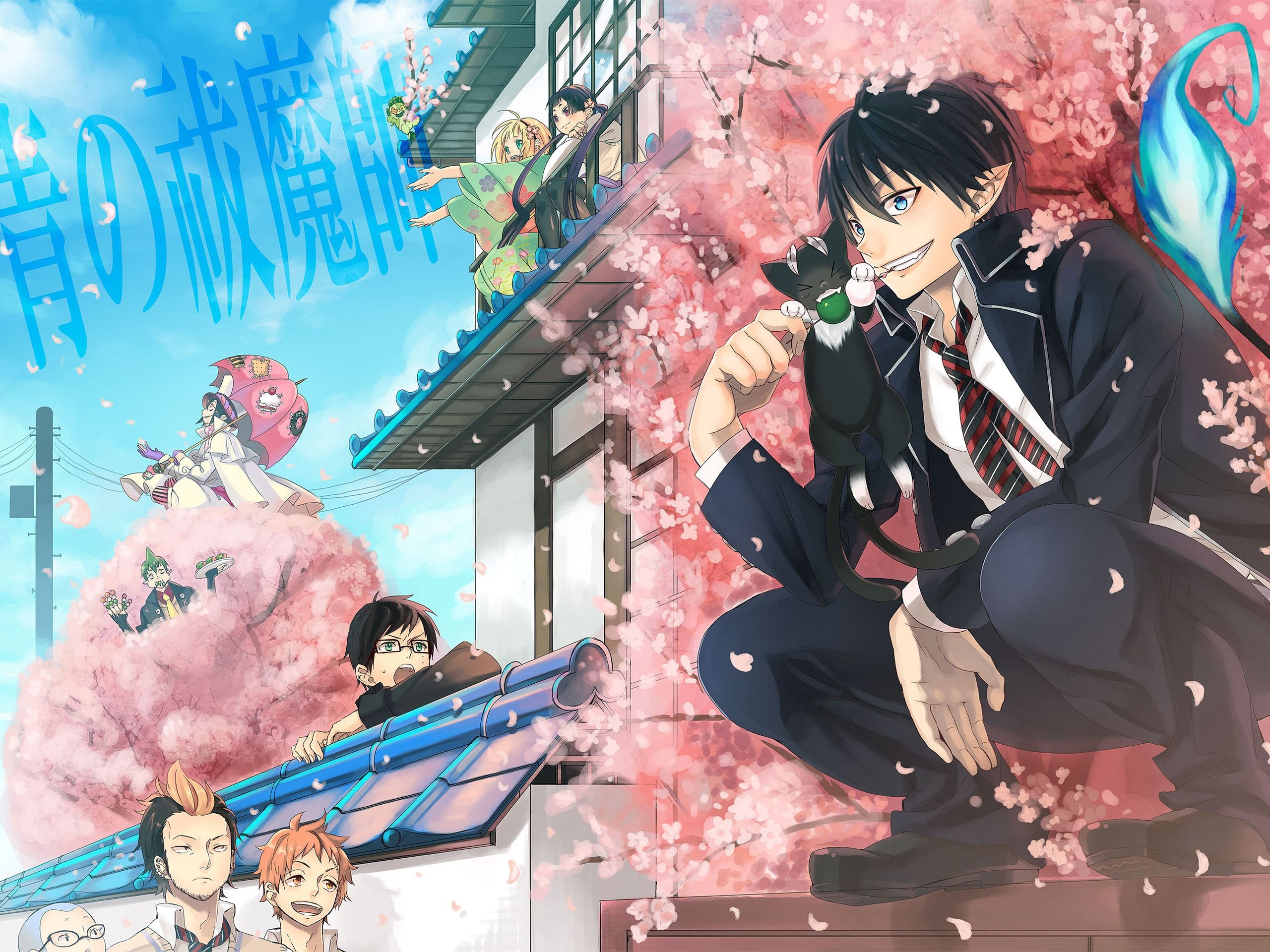 Blue Exorcist Wallpaper