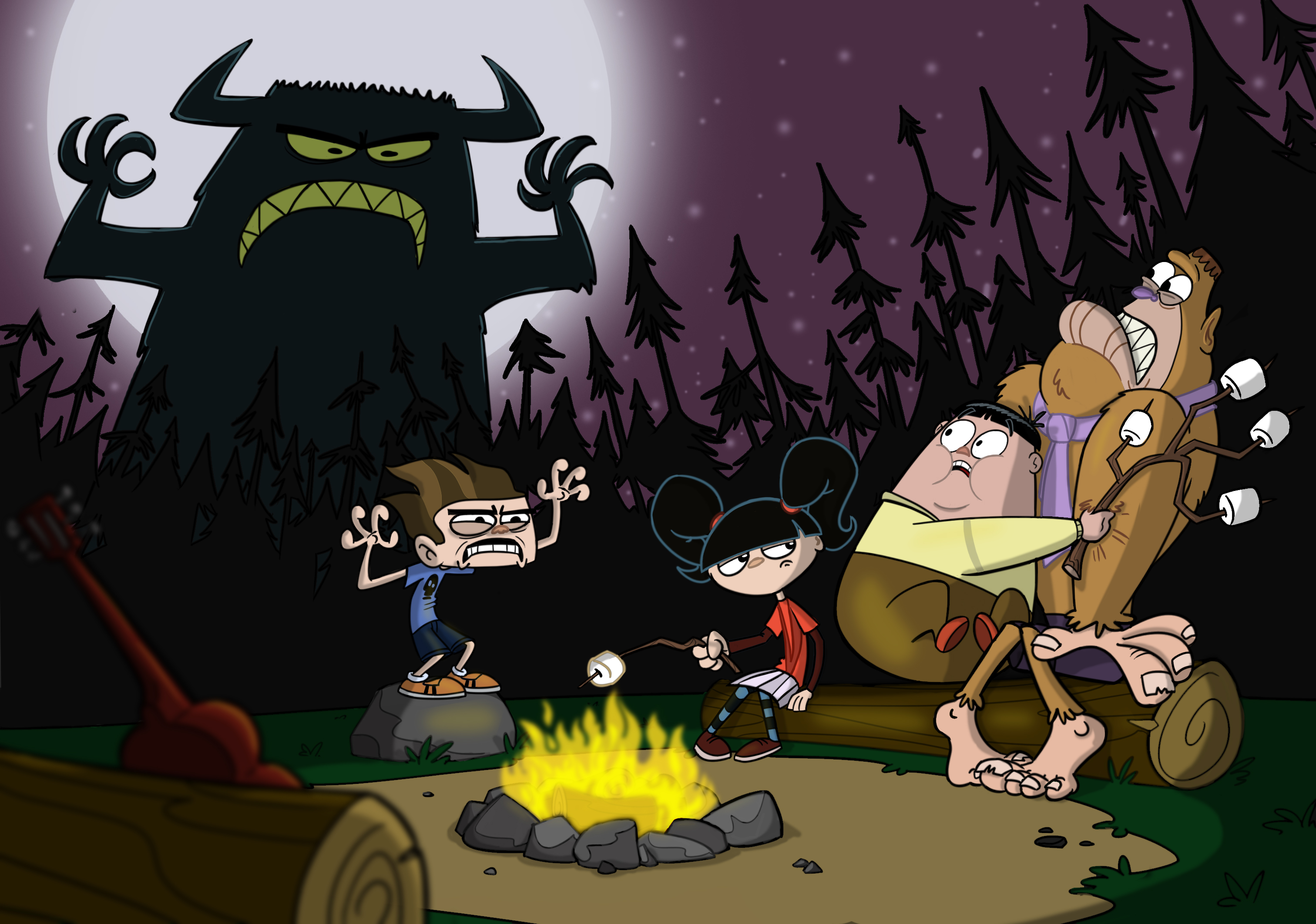 TV Show Camp Lakebottom HD Wallpaper