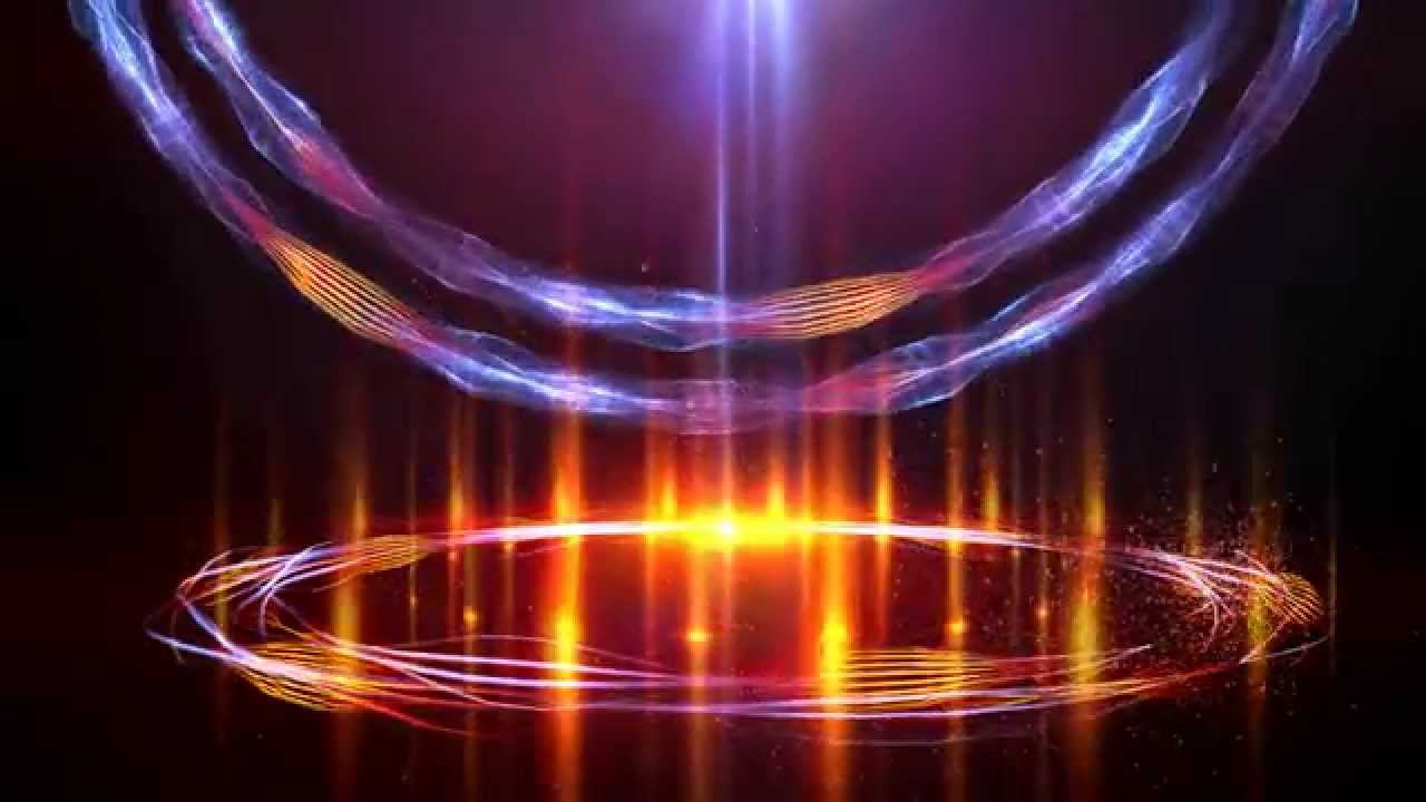 4K Shining Particles Snakes Animation