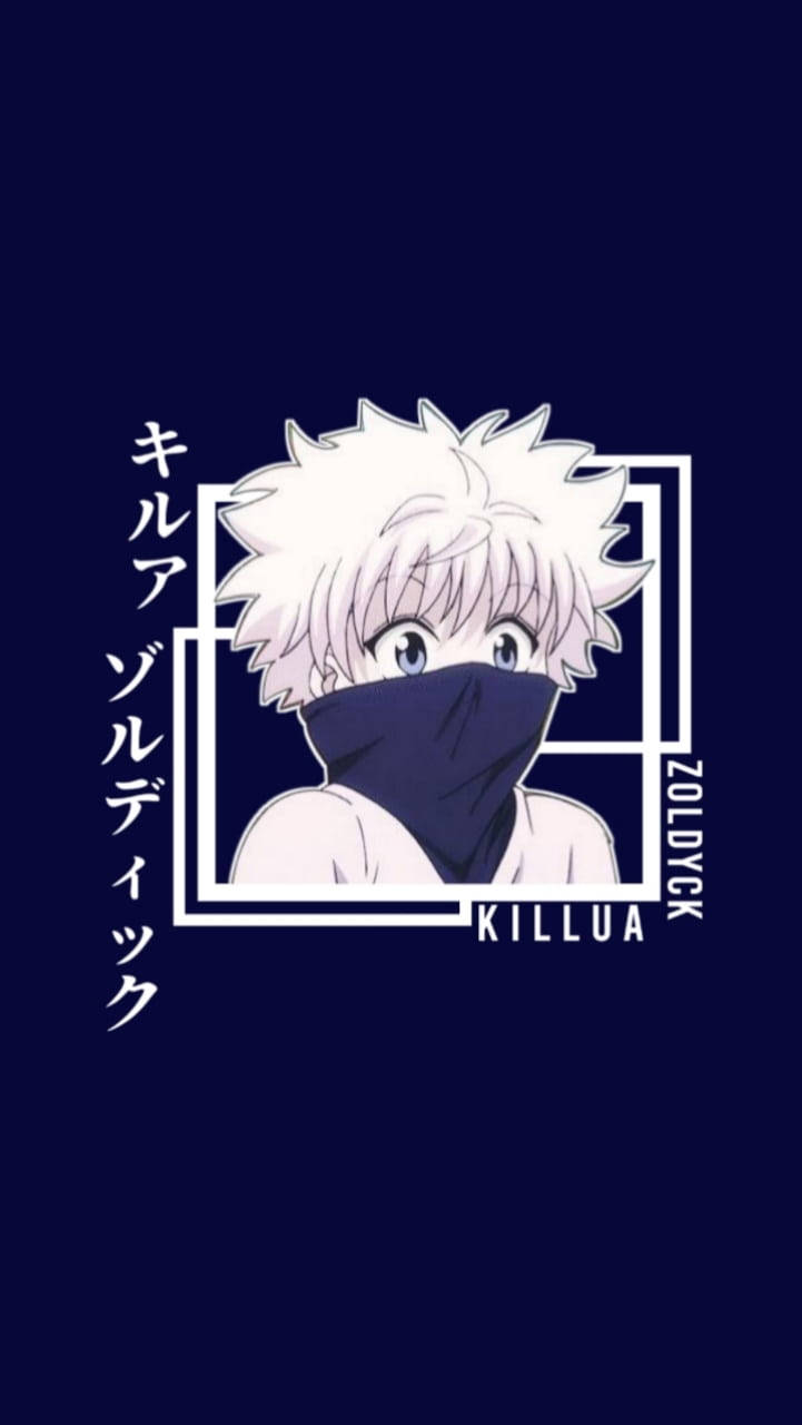 Masked Killua iPhone Wallpaper