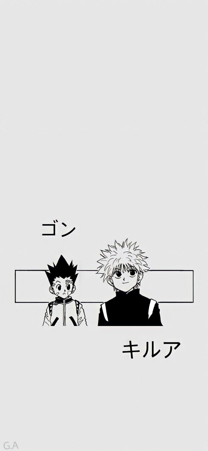 Wallpaper Hunterxhunter Gon y Killua