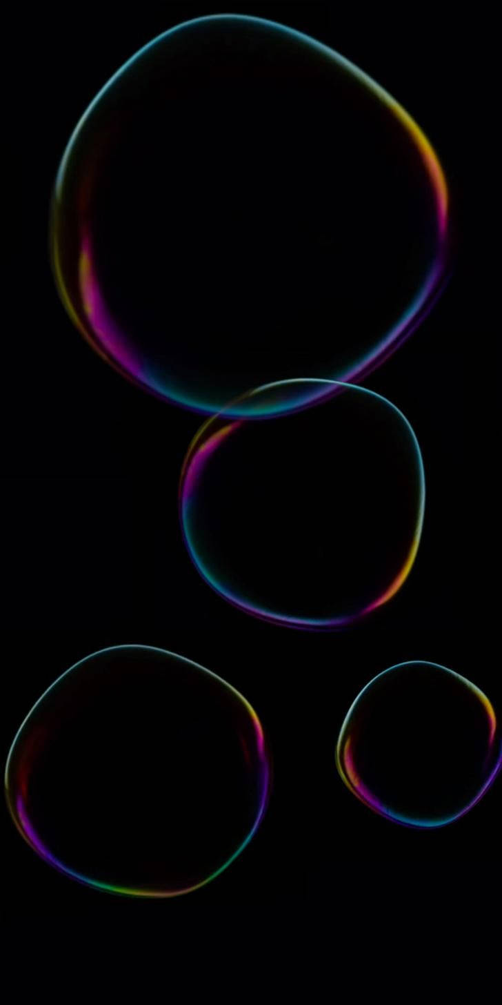 Caption: Vibrant Bubbles Wallpaper On