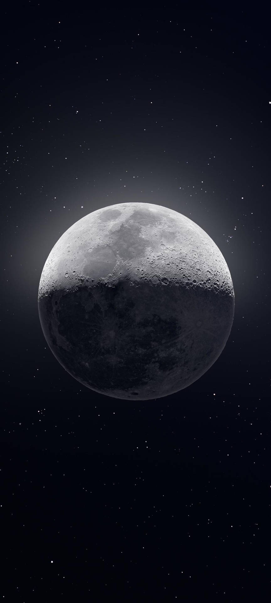 Redmi Note 10 Moon Close Up Wallpaper