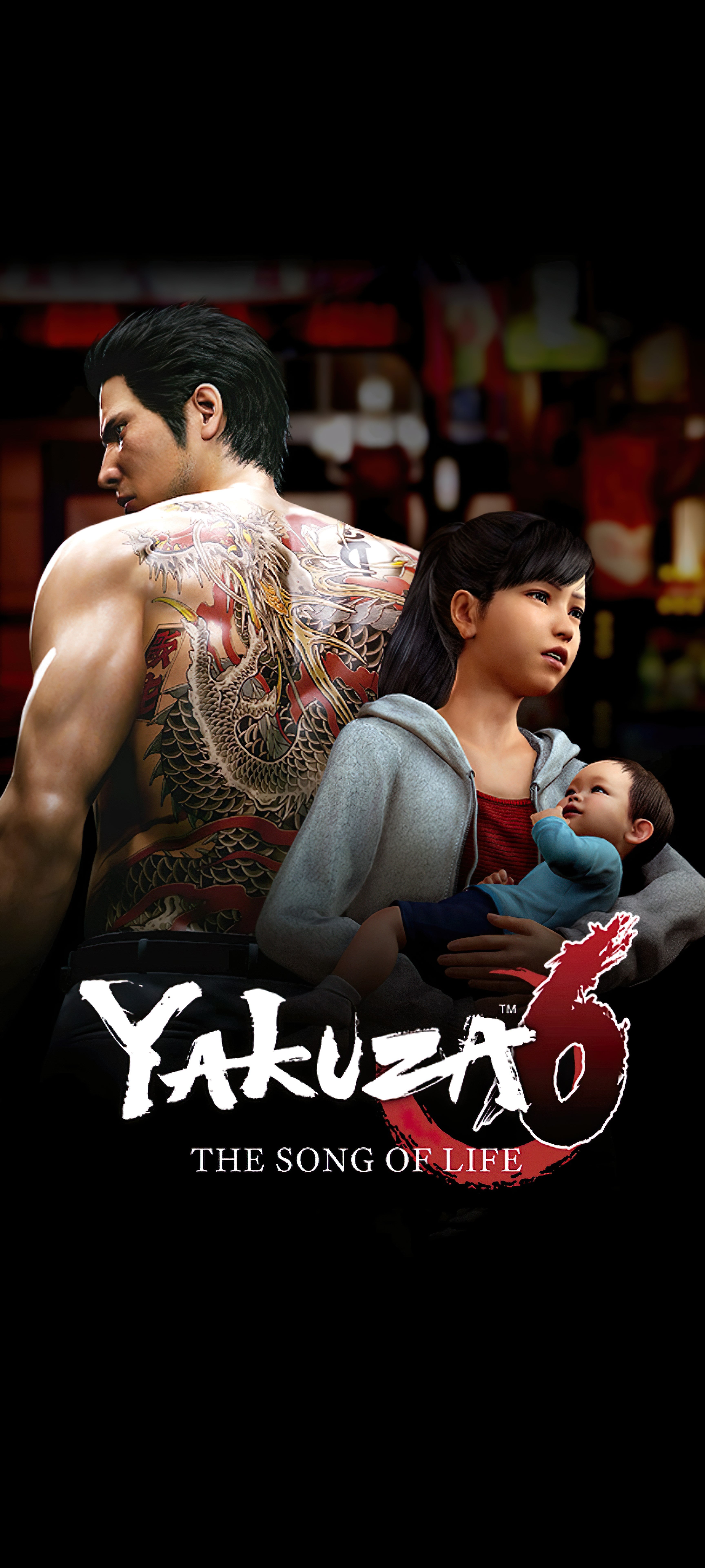 Yakuza 6, Mobile Wallpaper