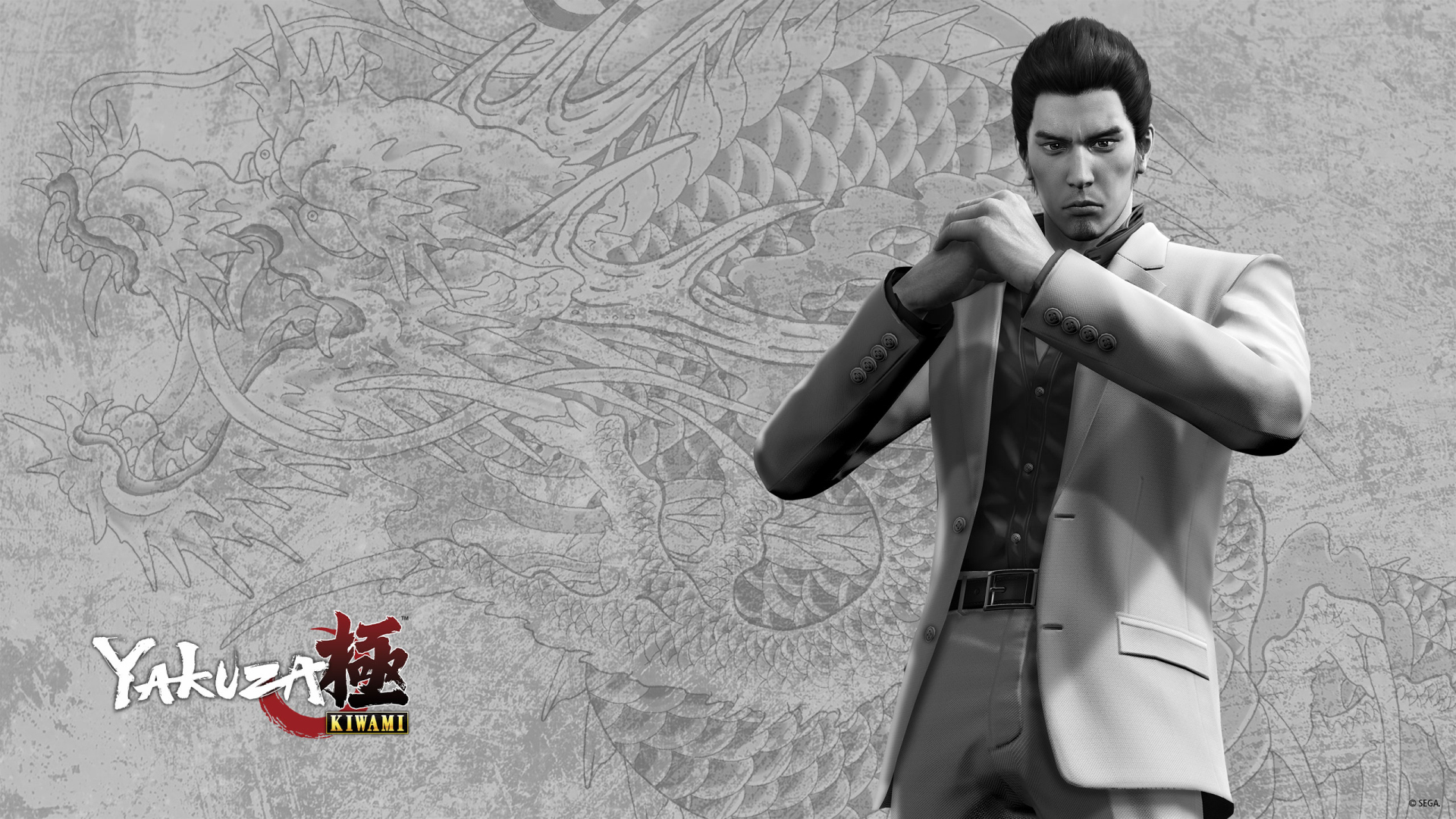 Yakuza Kiwami. Desktop wallpaper. 1920x1080